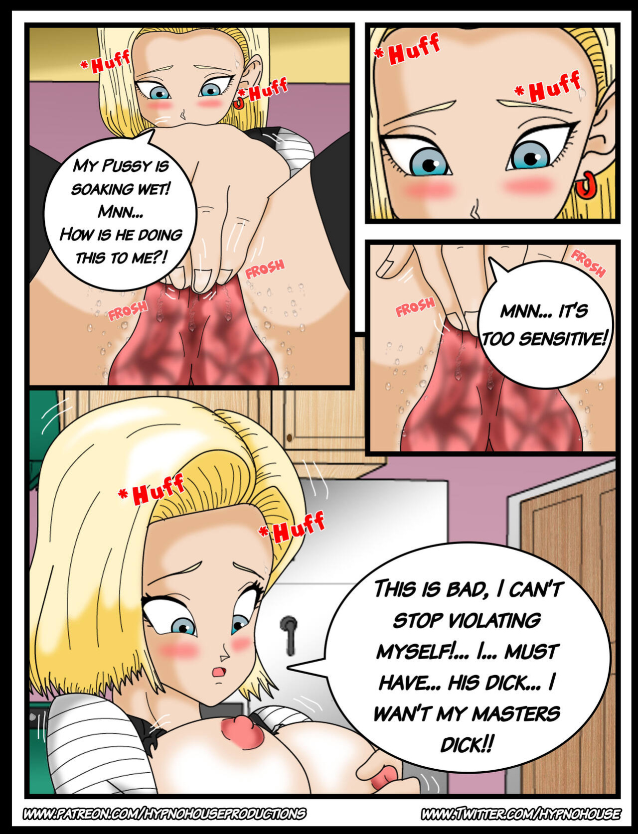 [Hypno House] Double Feature Android 18 & Bulma is Yours!