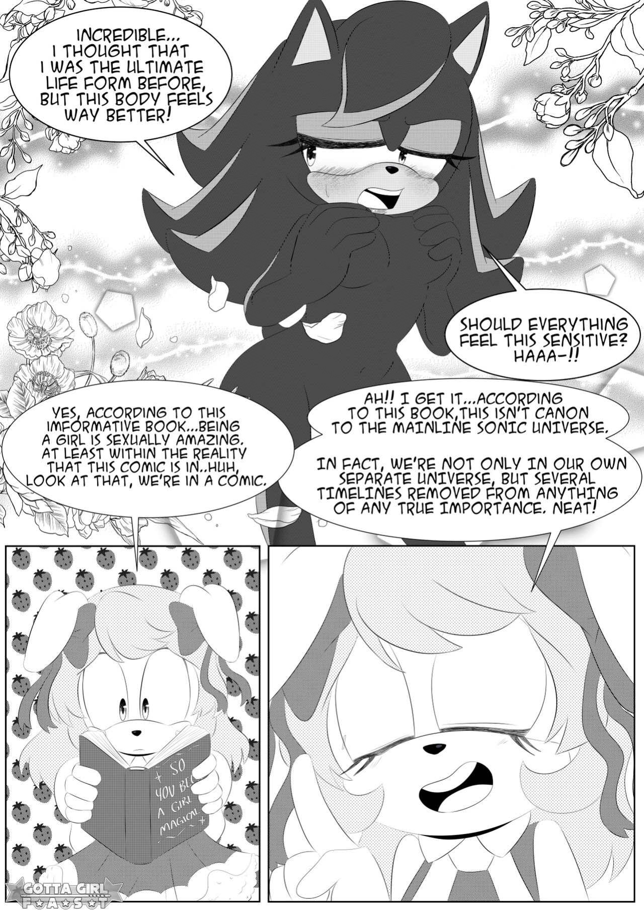 [FLuffyTG] Gotta Girl Fast #1: Shadow