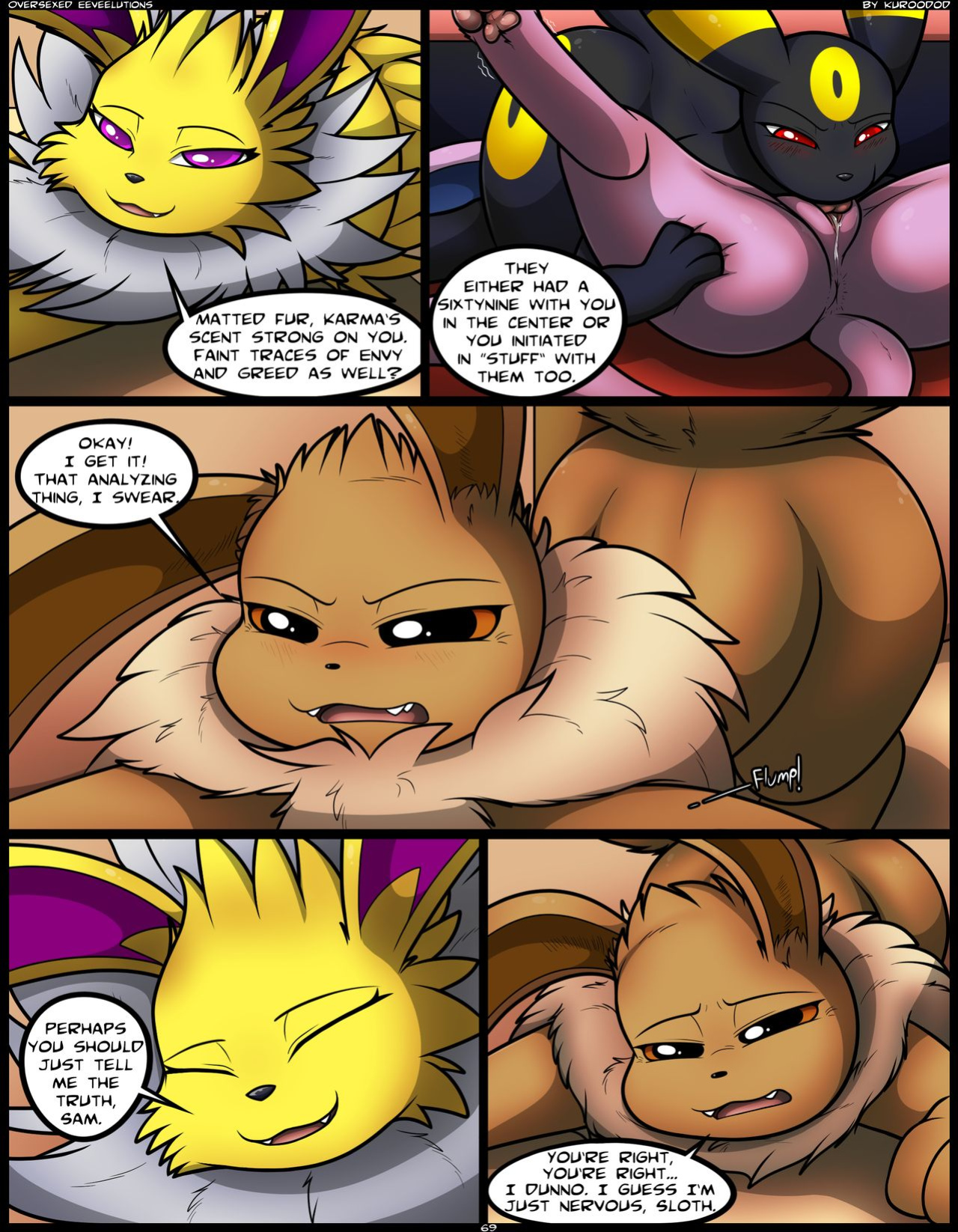 [Kuroodod] Oversexed Eeveelutions Vol. 2 (Pokémon)