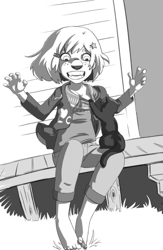 Zoe the Vampire weekly webcomic