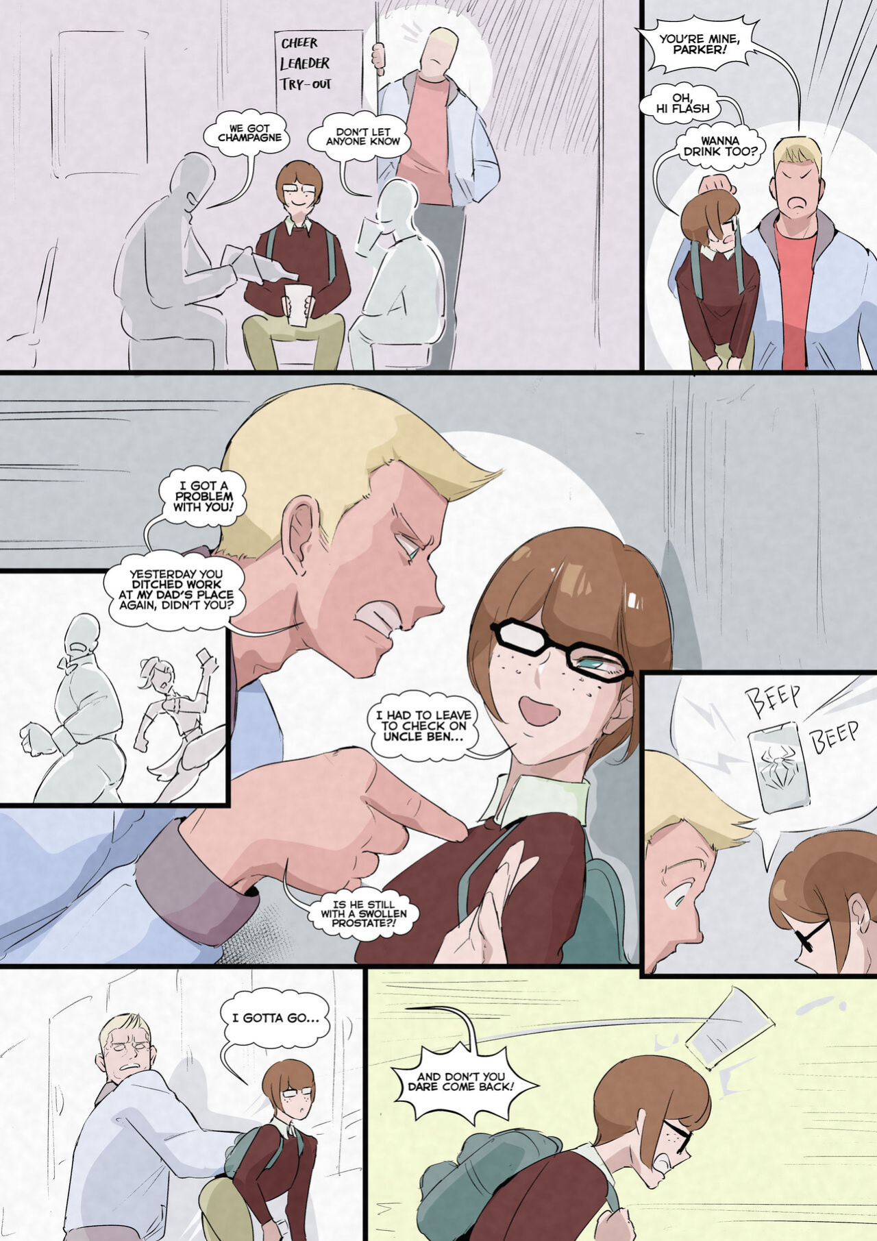 [Kirsi Engin (Kirsi)] Spider-Twink (Spider-Man)