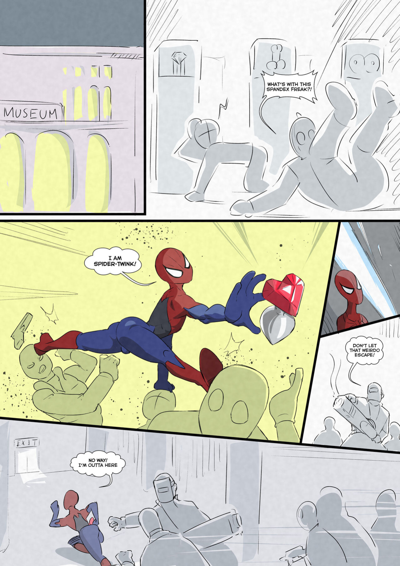 [Kirsi Engin (Kirsi)] Spider-Twink (Spider-Man)