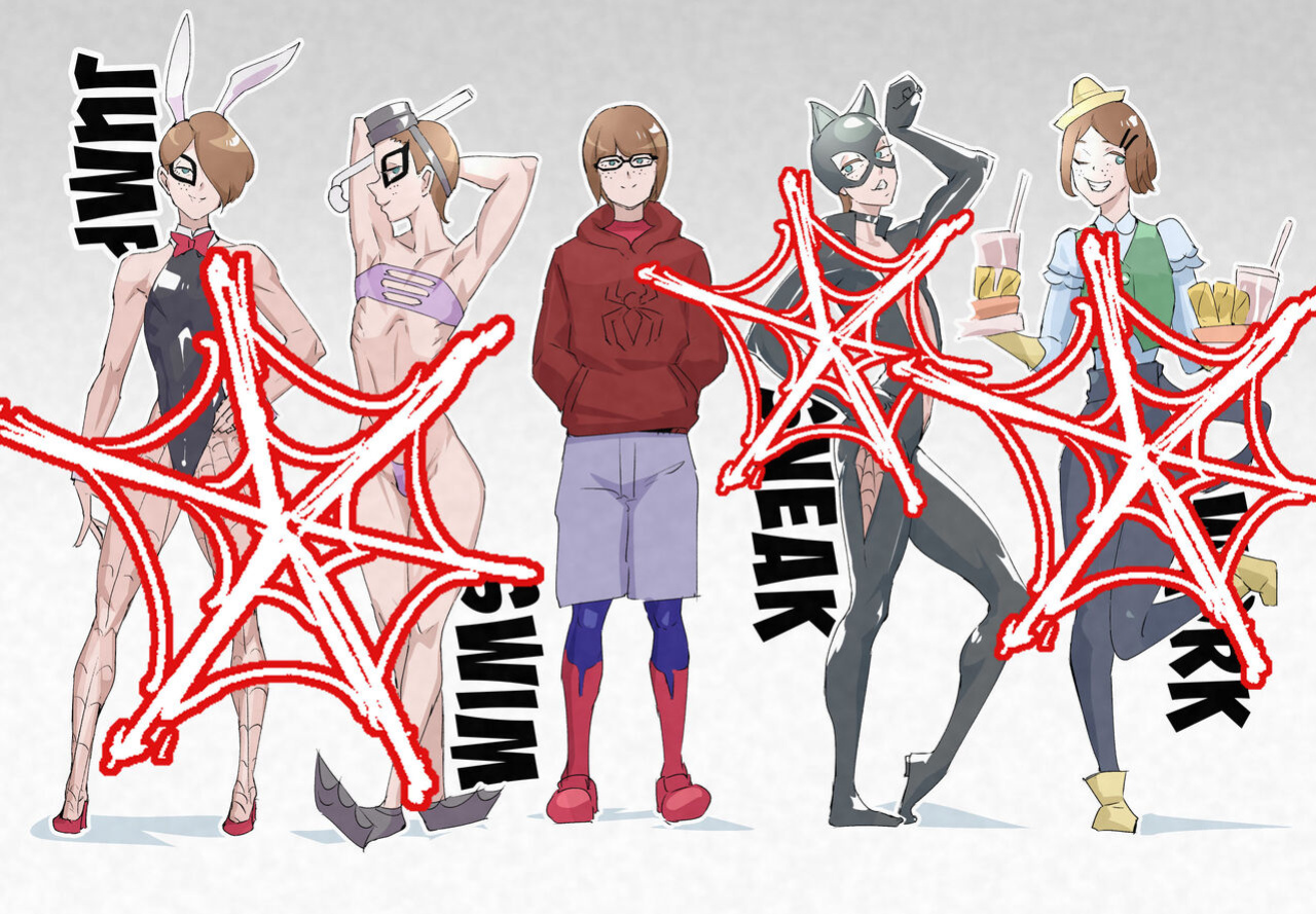 [Kirsi Engin (Kirsi)] Spider-Twink (Spider-Man)