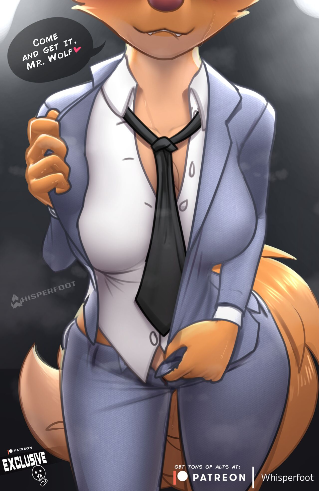 [WhisperFoot] Diane Foxington (The Bad Guys)