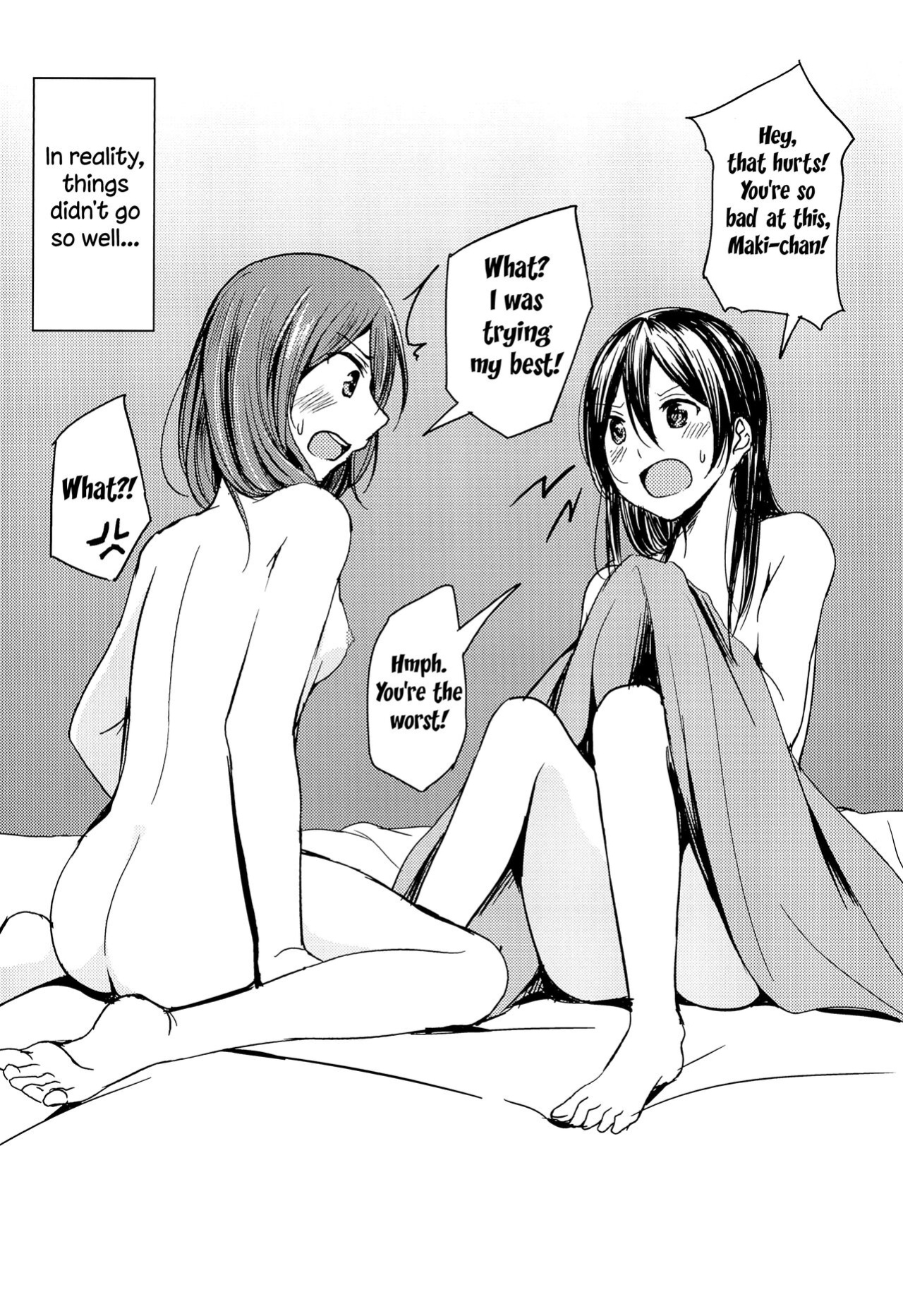 (C89) [CablegramHB (Aki Hen)] Te to Te, Me to Me. | Hand in Hand, Eye to Eye. (Love Live!) {Rinruririn}