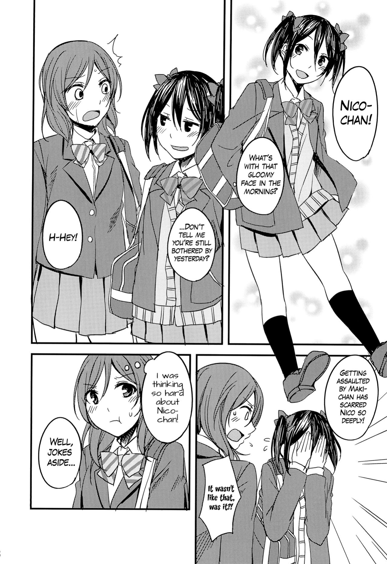 (C89) [CablegramHB (Aki Hen)] Te to Te, Me to Me. | Hand in Hand, Eye to Eye. (Love Live!) {Rinruririn}