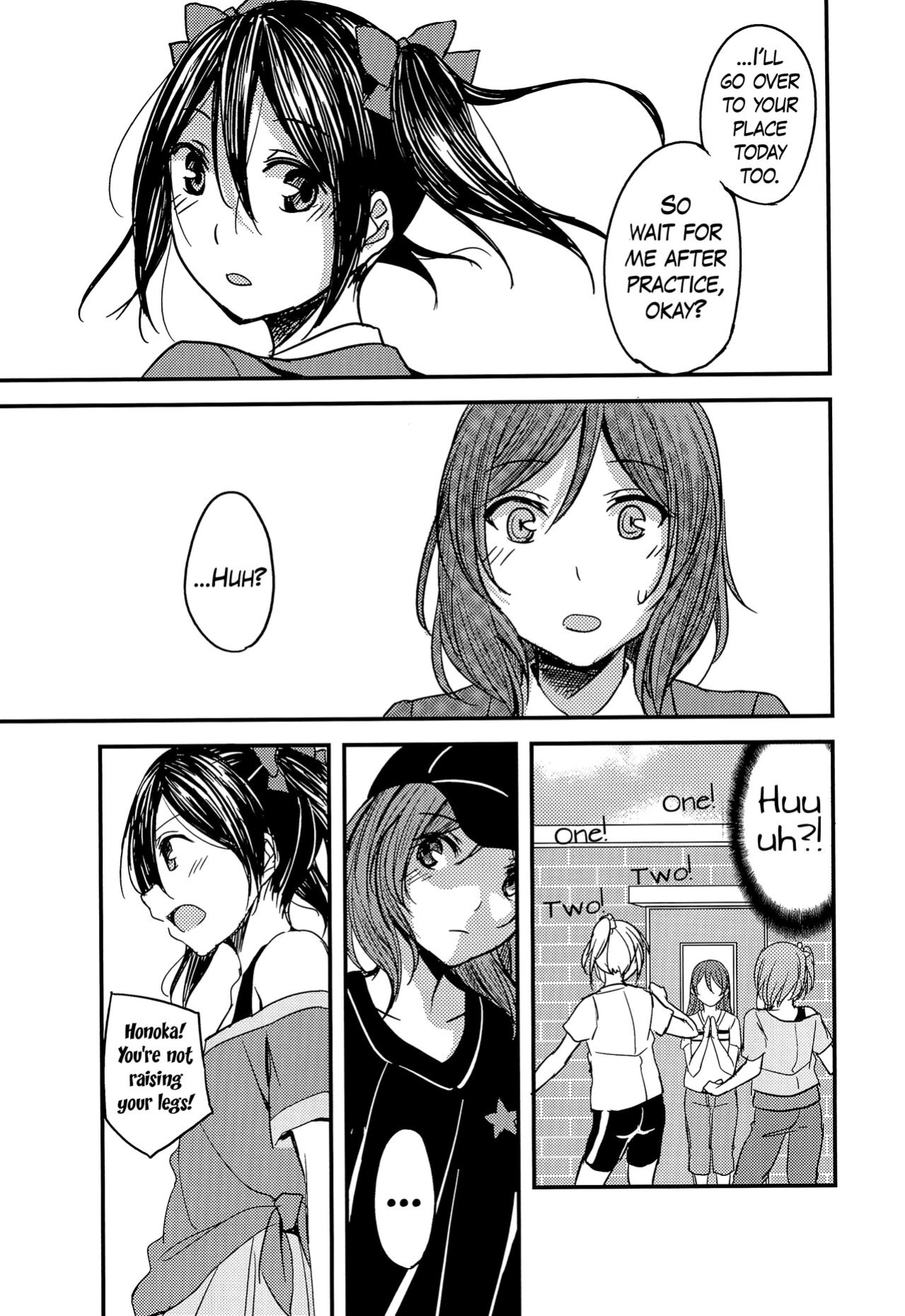 (C89) [CablegramHB (Aki Hen)] Te to Te, Me to Me. | Hand in Hand, Eye to Eye. (Love Live!) {Rinruririn}