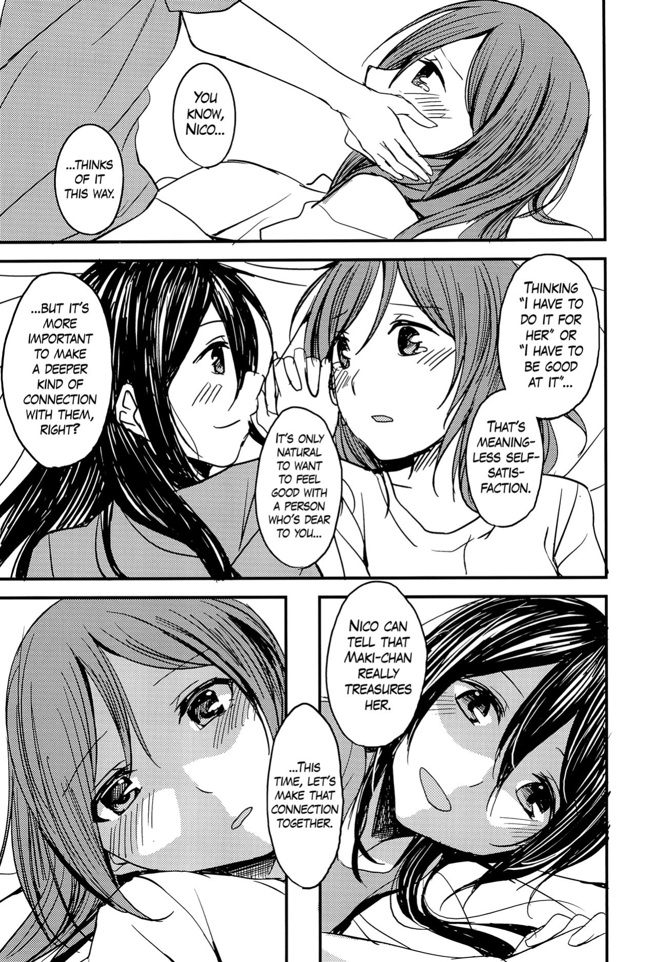 (C89) [CablegramHB (Aki Hen)] Te to Te, Me to Me. | Hand in Hand, Eye to Eye. (Love Live!) {Rinruririn}