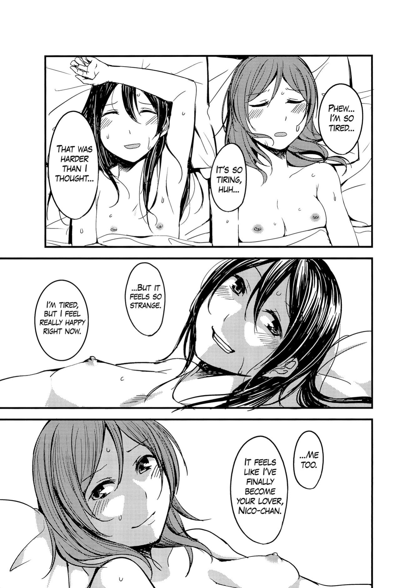 (C89) [CablegramHB (Aki Hen)] Te to Te, Me to Me. | Hand in Hand, Eye to Eye. (Love Live!) {Rinruririn}