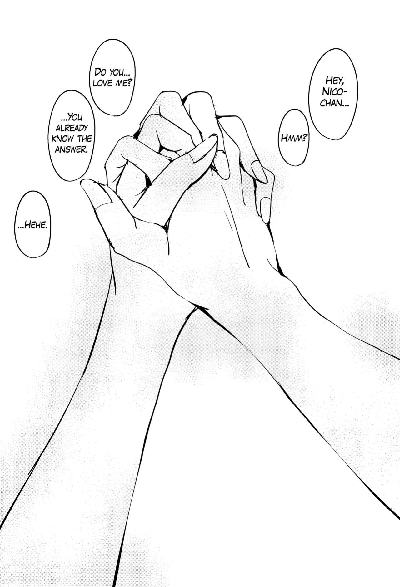 (C89) [CablegramHB (Aki Hen)] Te to Te, Me to Me. | Hand in Hand, Eye to Eye. (Love Live!) {Rinruririn}