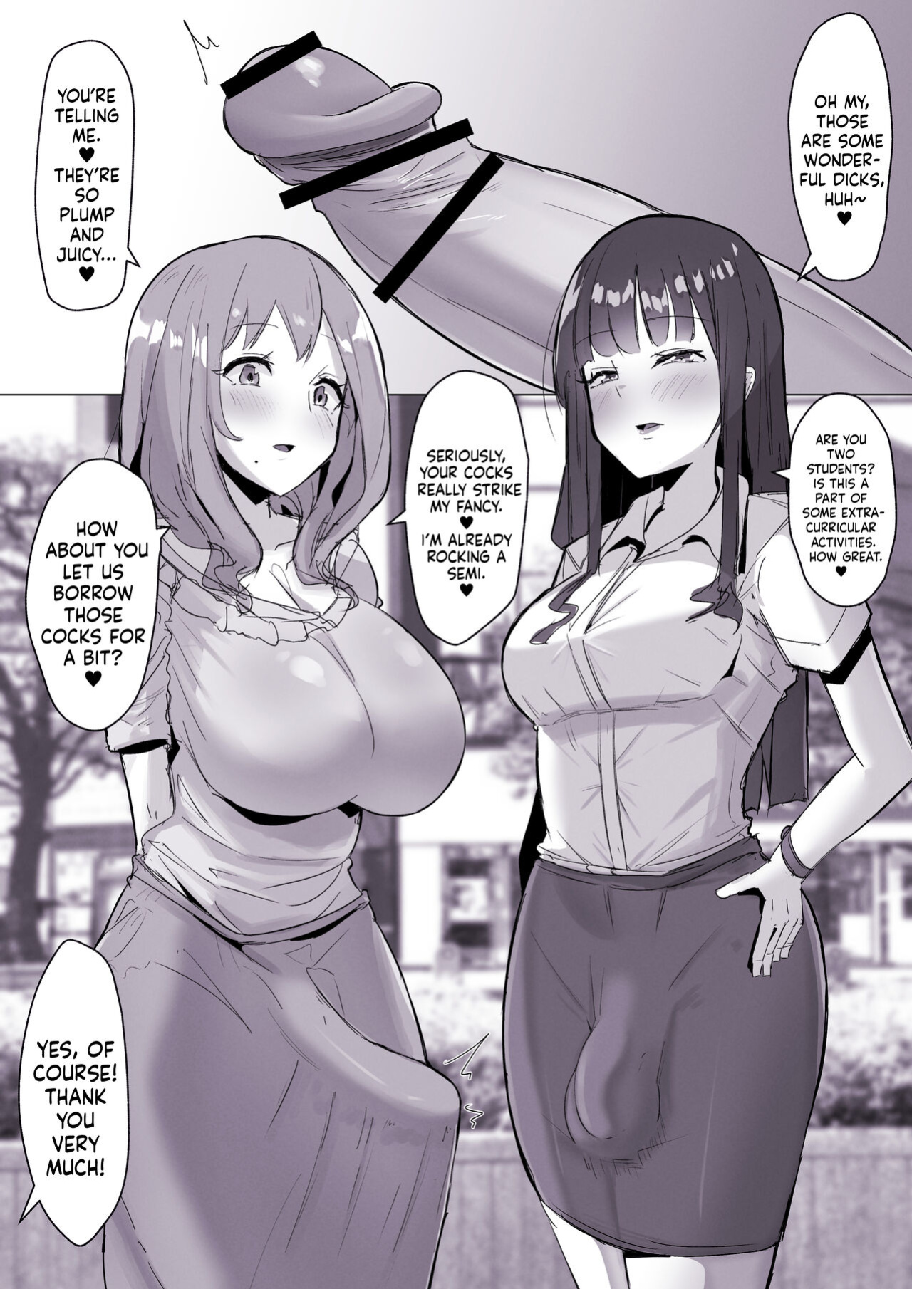 [Sella] The Futanari's Slinging Free Dick Around The Neighbourhood [Mr_Person]