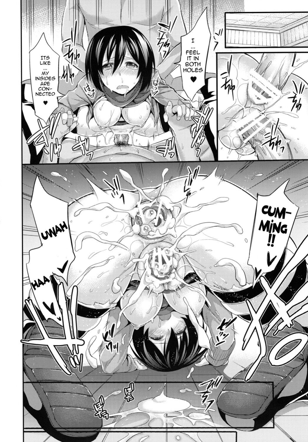 (C84) [Honnou to Yokubou no Gyuutan (Yorisuke)] Intai Kidou Souko | Lewd-Body Activation Warehouse (Shingeki no Kyojin)