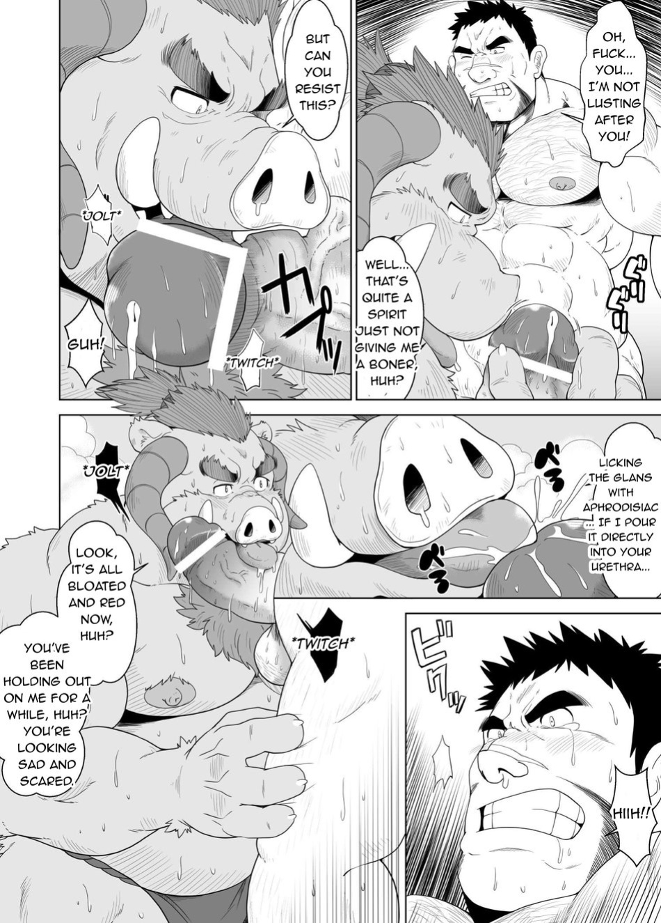 [Bear Tail (Chobikuma)] Buta Inma | Pig Incubus [Gachidebu]