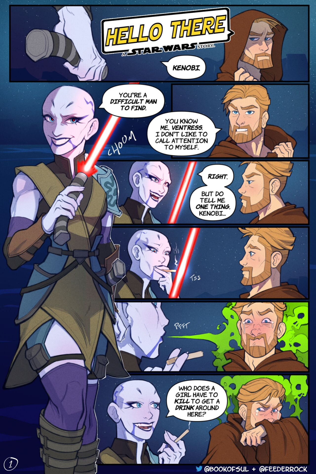 [Hagfish + Stendra] Hello There: A Star Wars Story (Star Wars: The Clone Wars)