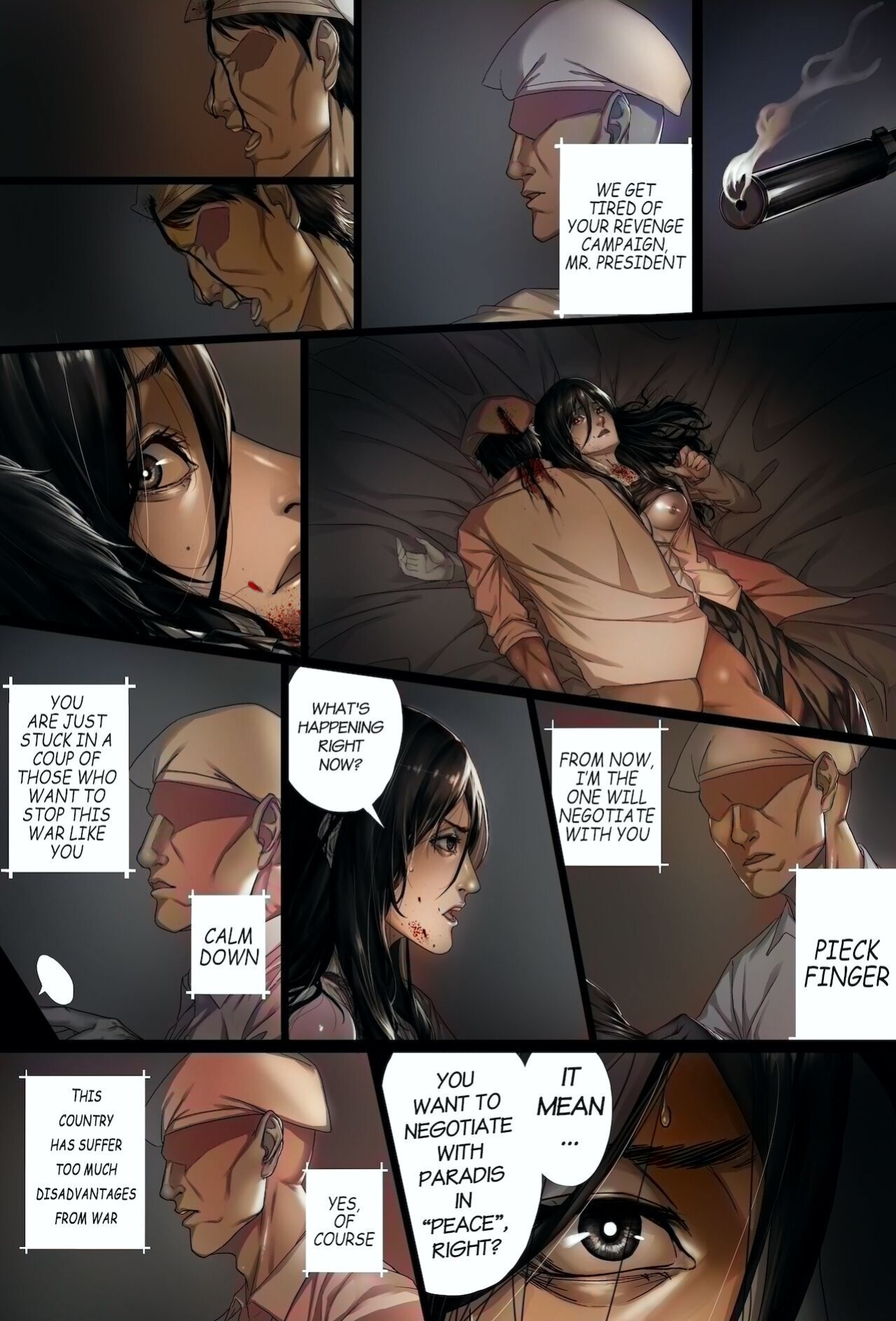 [Sharai] My War (Attack on Titan) (Colored) [OKONO99]