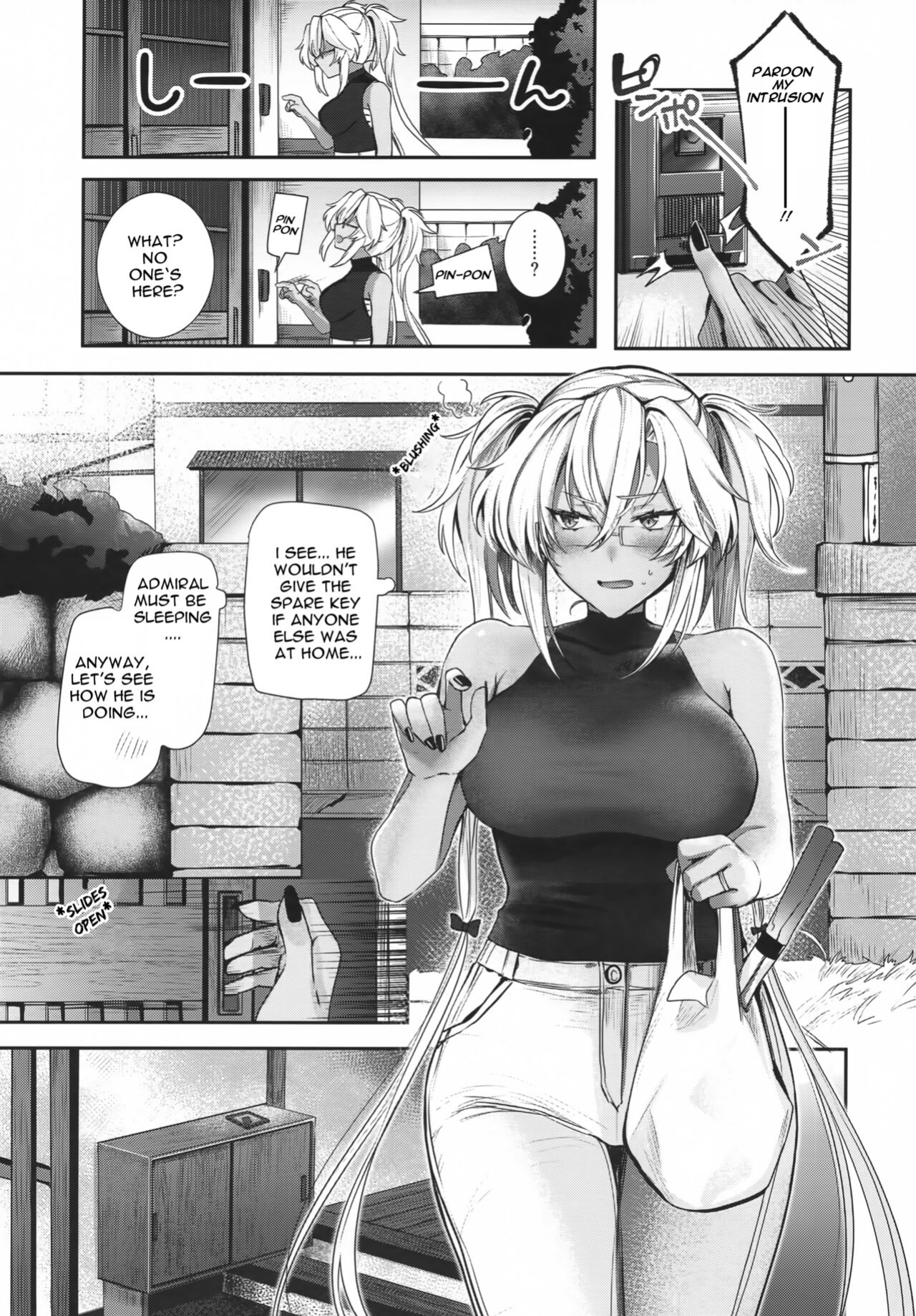 (C100) [Marosaan (Yunamaro)] Musashi-san no Yoru Jijou Anata no Ai Kagi Hen (Kantai Collection -KanColle-) [Carl]