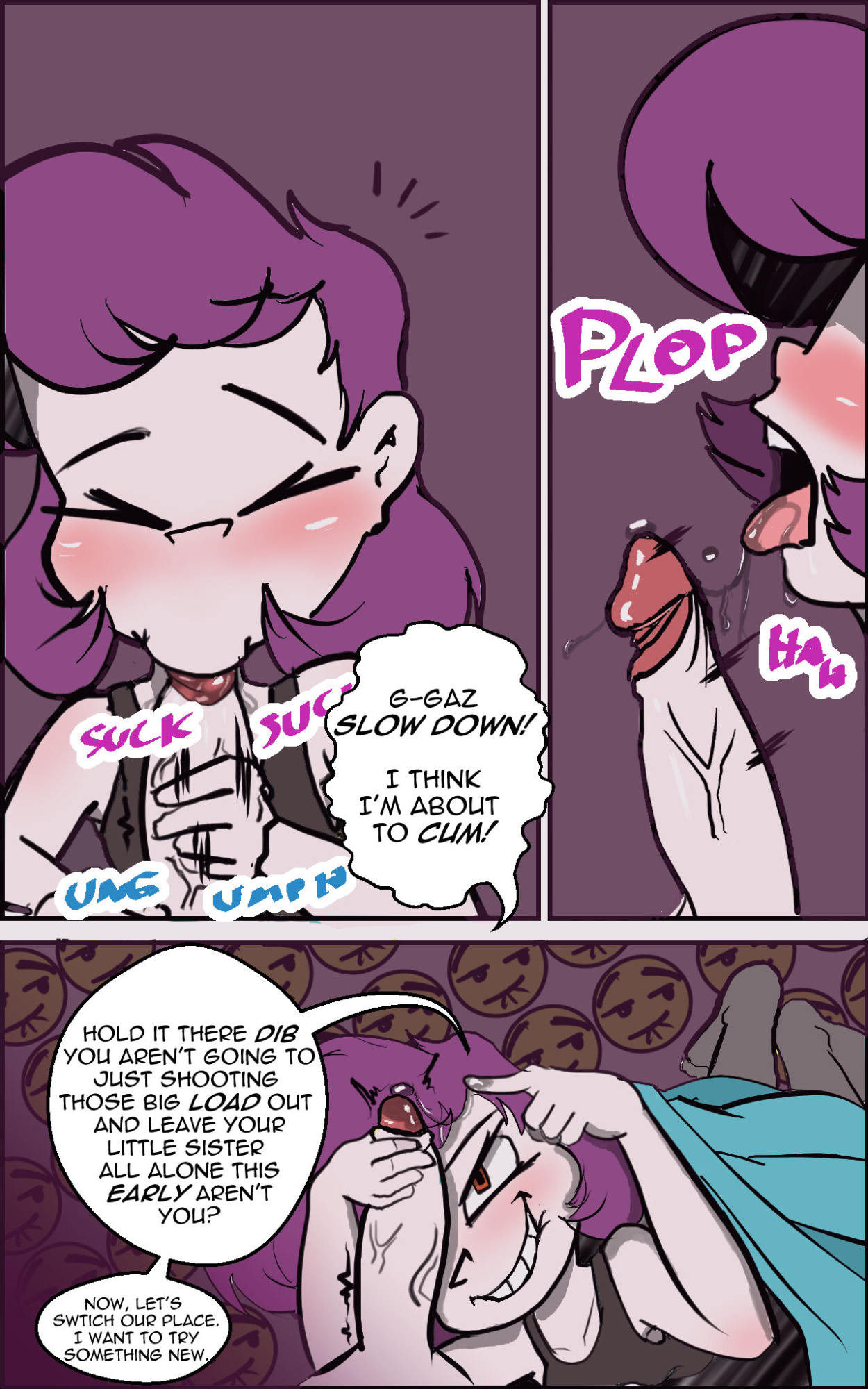 [Anont] Gaz Sleep Over (Invader Zim)