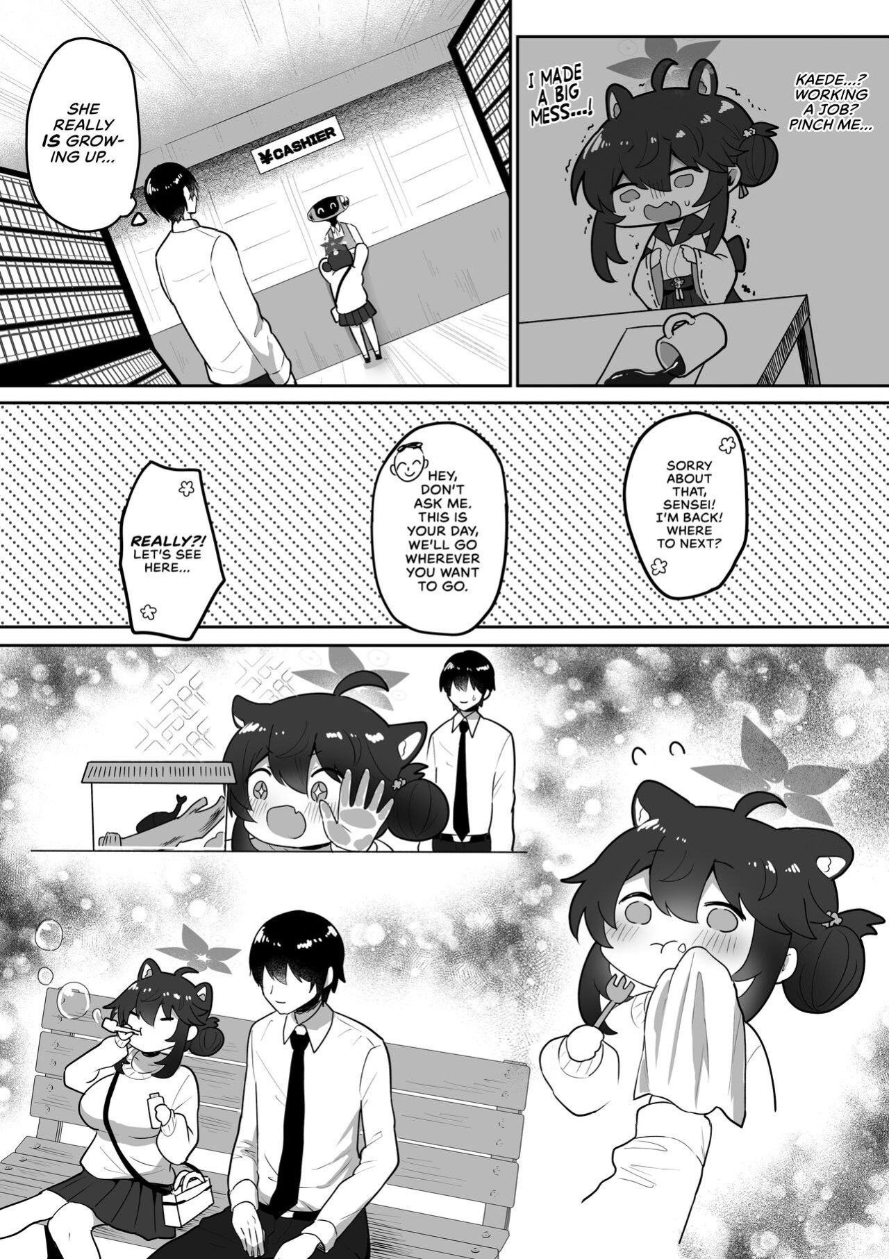 [Dangai Zeppeki (Muchimo)] Hatachi ni Natte mo Chiisai Mama no Kaede o Onaho Mitai ni Hamemakuru Love Love Ecchi Hon (Blue Archive) [head empty]