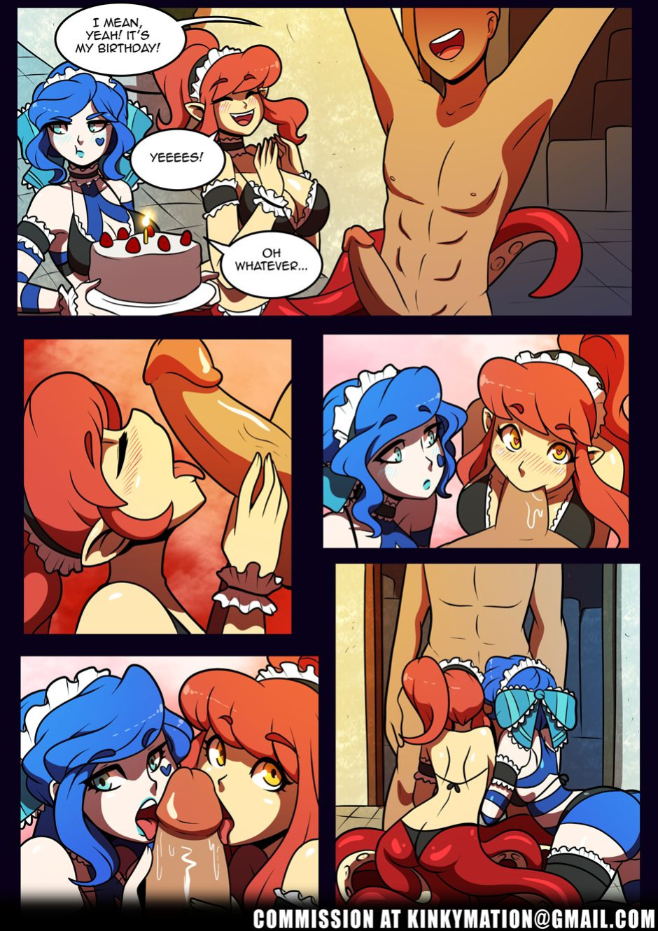 [Kinkymation] Birthday Maid