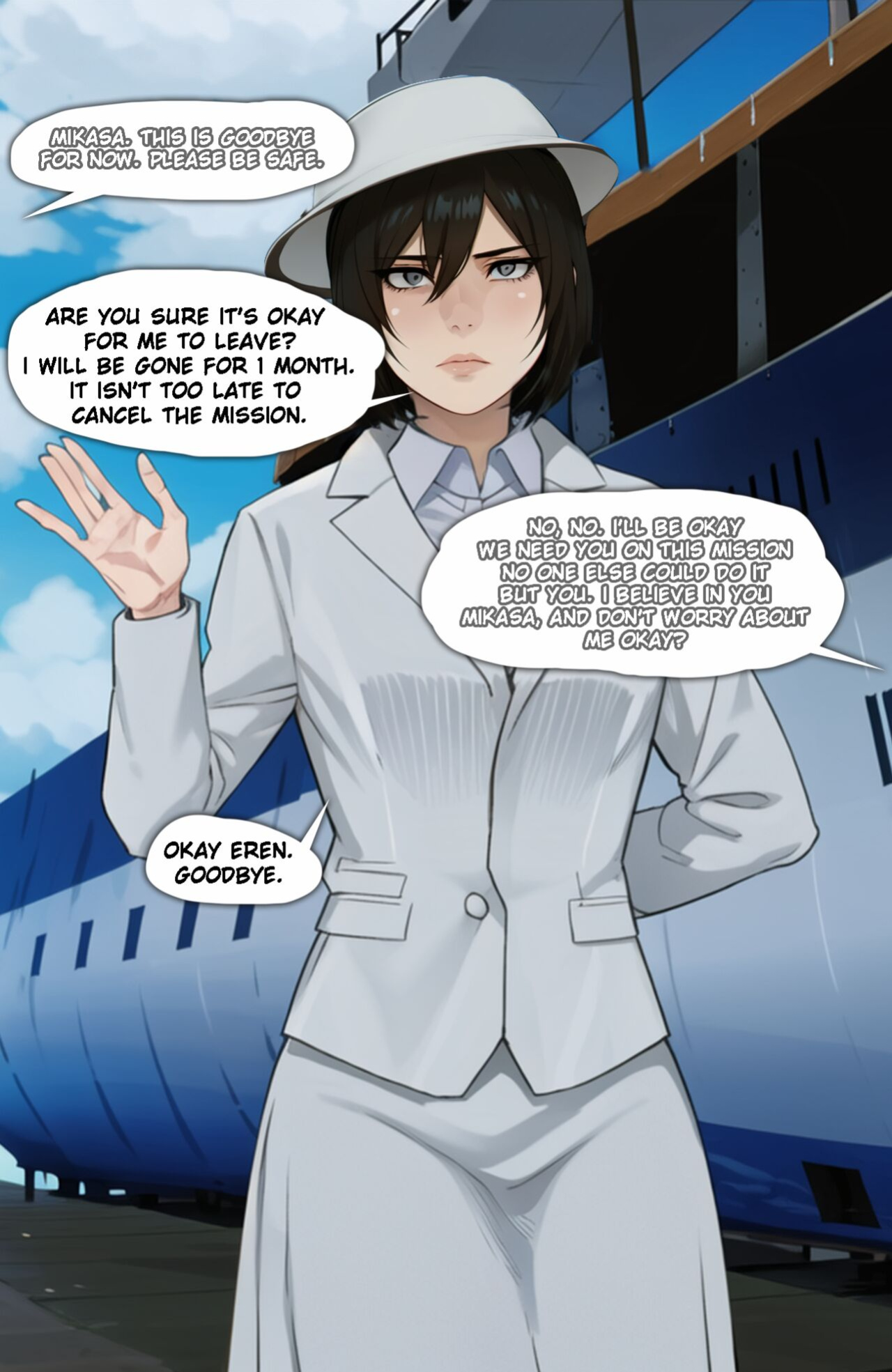 [Inusanjp] Mikasa in Marley 1
