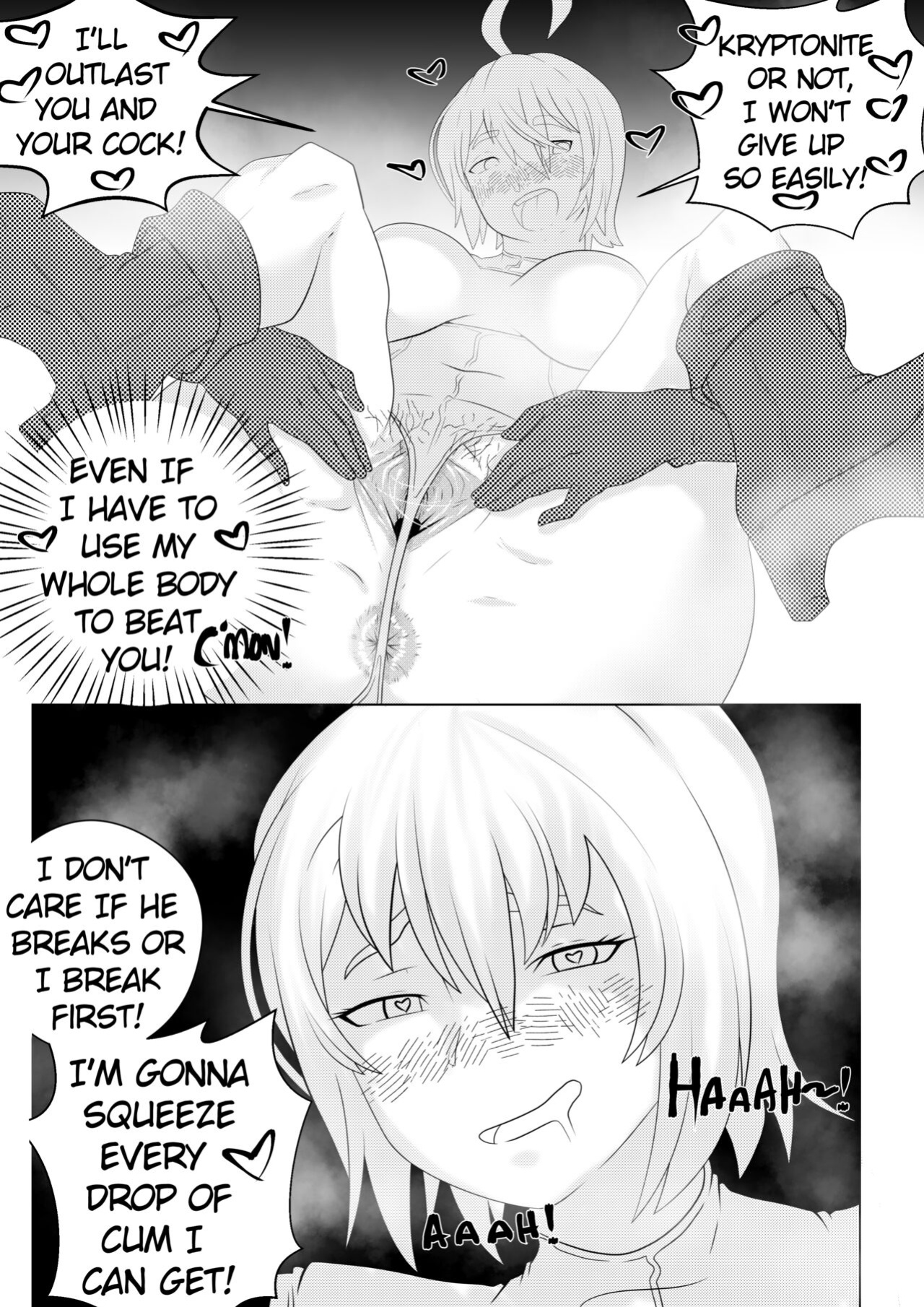 [CheesoArt] PowerGirl vs Powercock