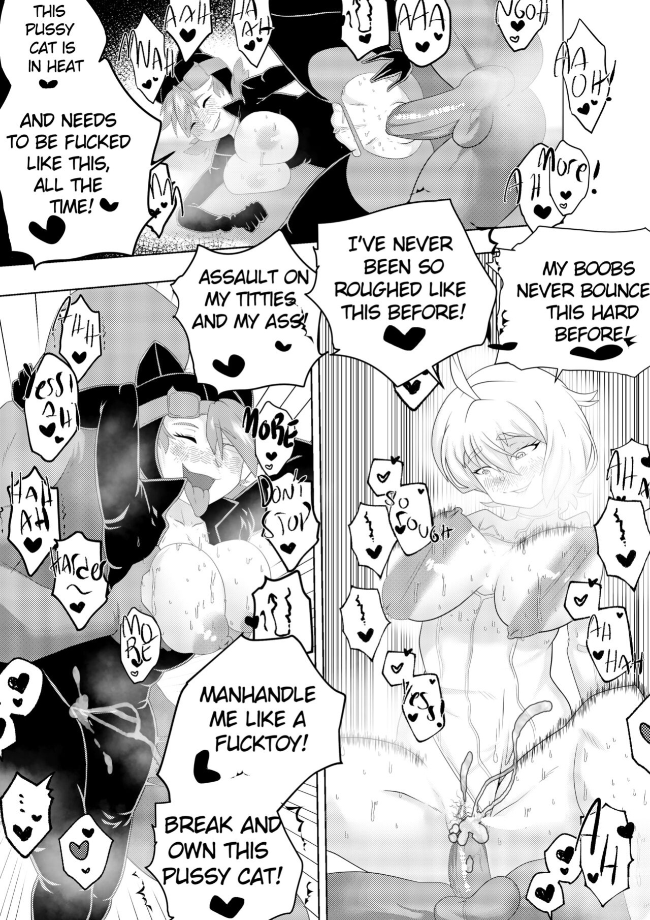 [CheesoArt] PowerGirl vs Powercock