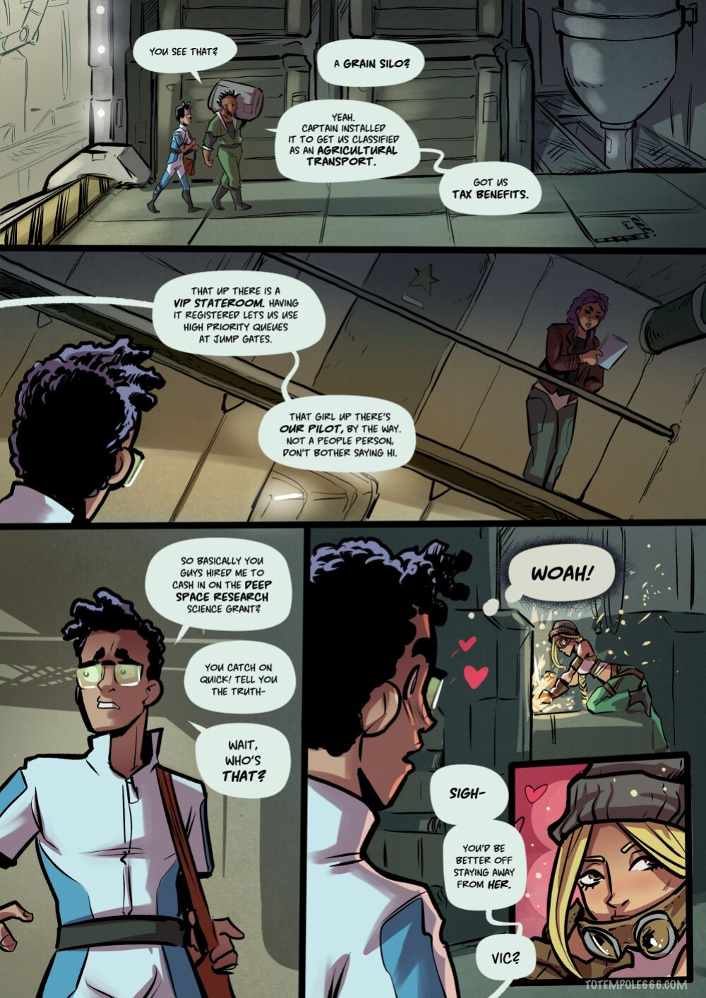 [Totempole] Ad Asstra Chapter 1: Booting Up