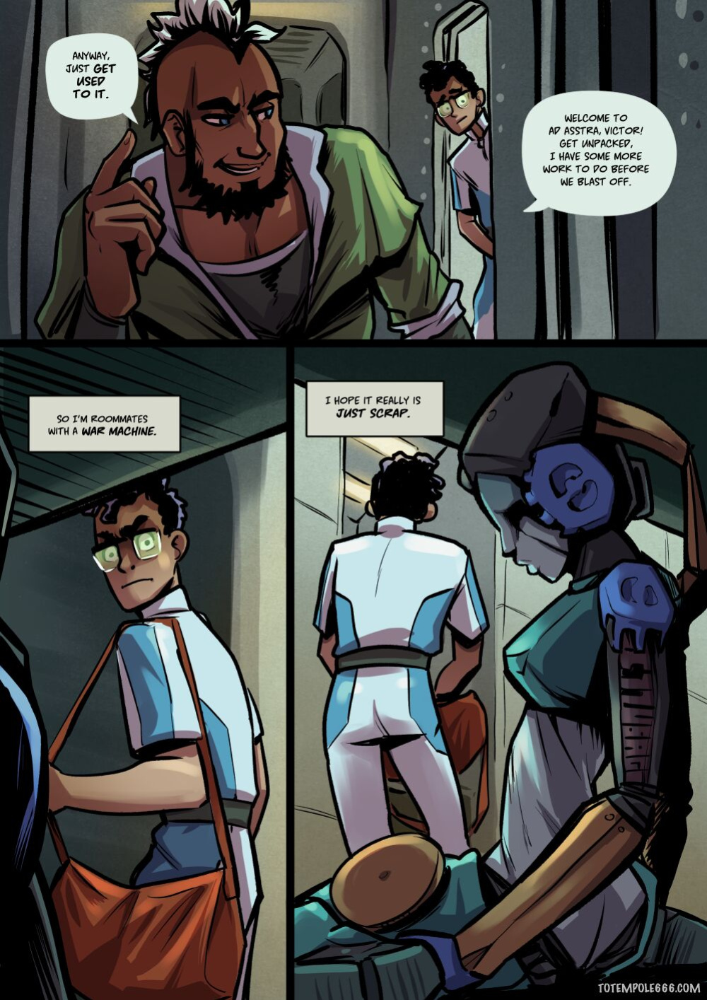 [Totempole] Ad Asstra Chapter 1: Booting Up
