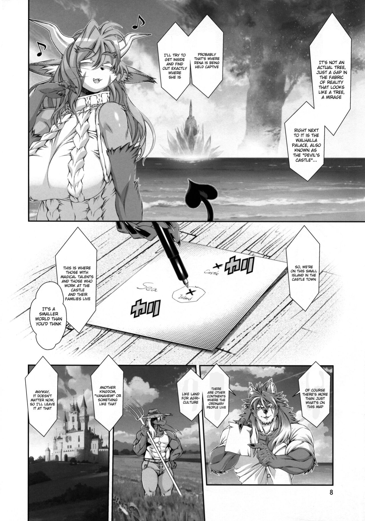 [Sweet Taste (Amakuchi)] Mahou no Juujin Foxy Rena 18 (Decensored) [Klub Kemoner]