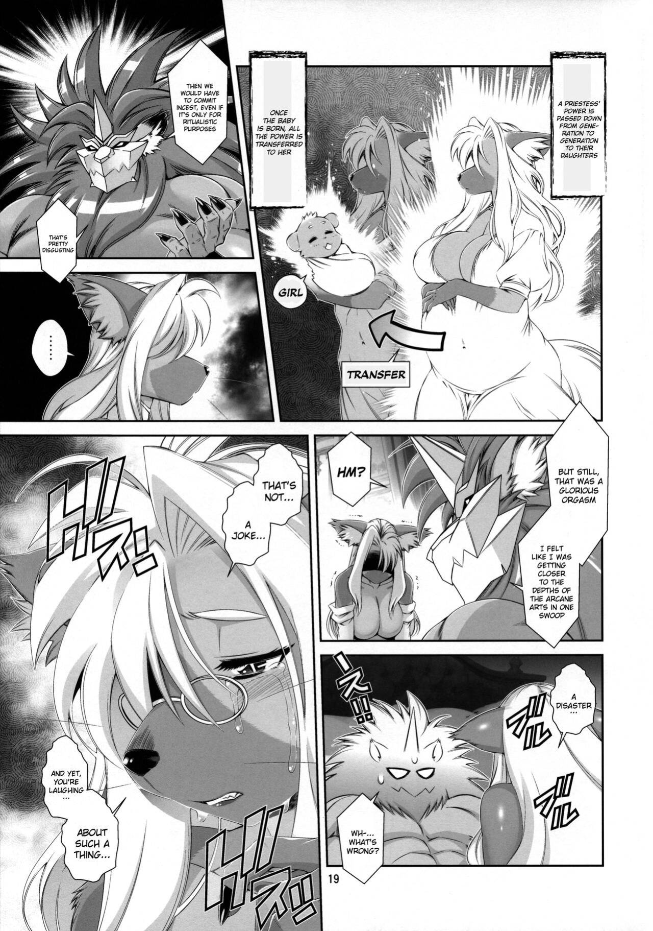 [Sweet Taste (Amakuchi)] Mahou no Juujin Foxy Rena 18 (Decensored) [Klub Kemoner]