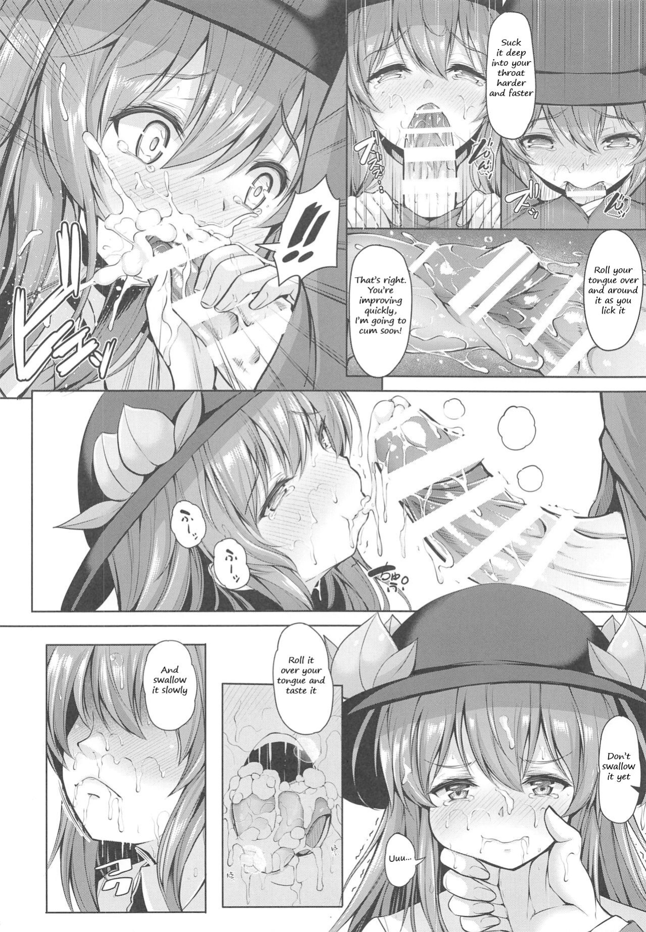 (C96) [Rocket Chousashitsu (Koza)] Iiko ni Shite yo ne Tenshi-chan | Be a good girl Tenshi-chan~! (Touhou Project)
