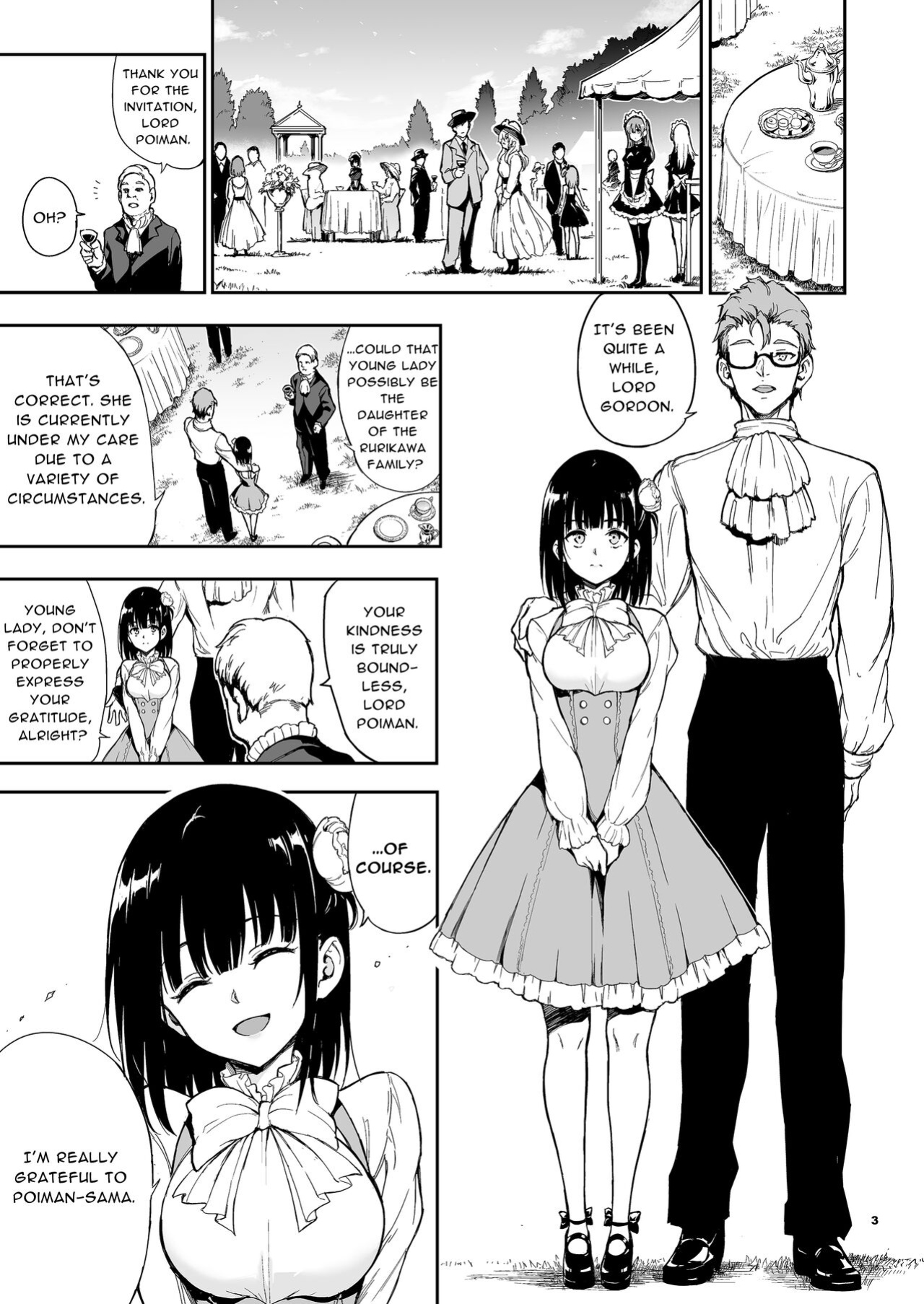 [Kyockchokyock (Kyockcho)] Maid Kyouiku. 5 -Botsuraku Kizoku Rurikawa Tsubaki [midori]