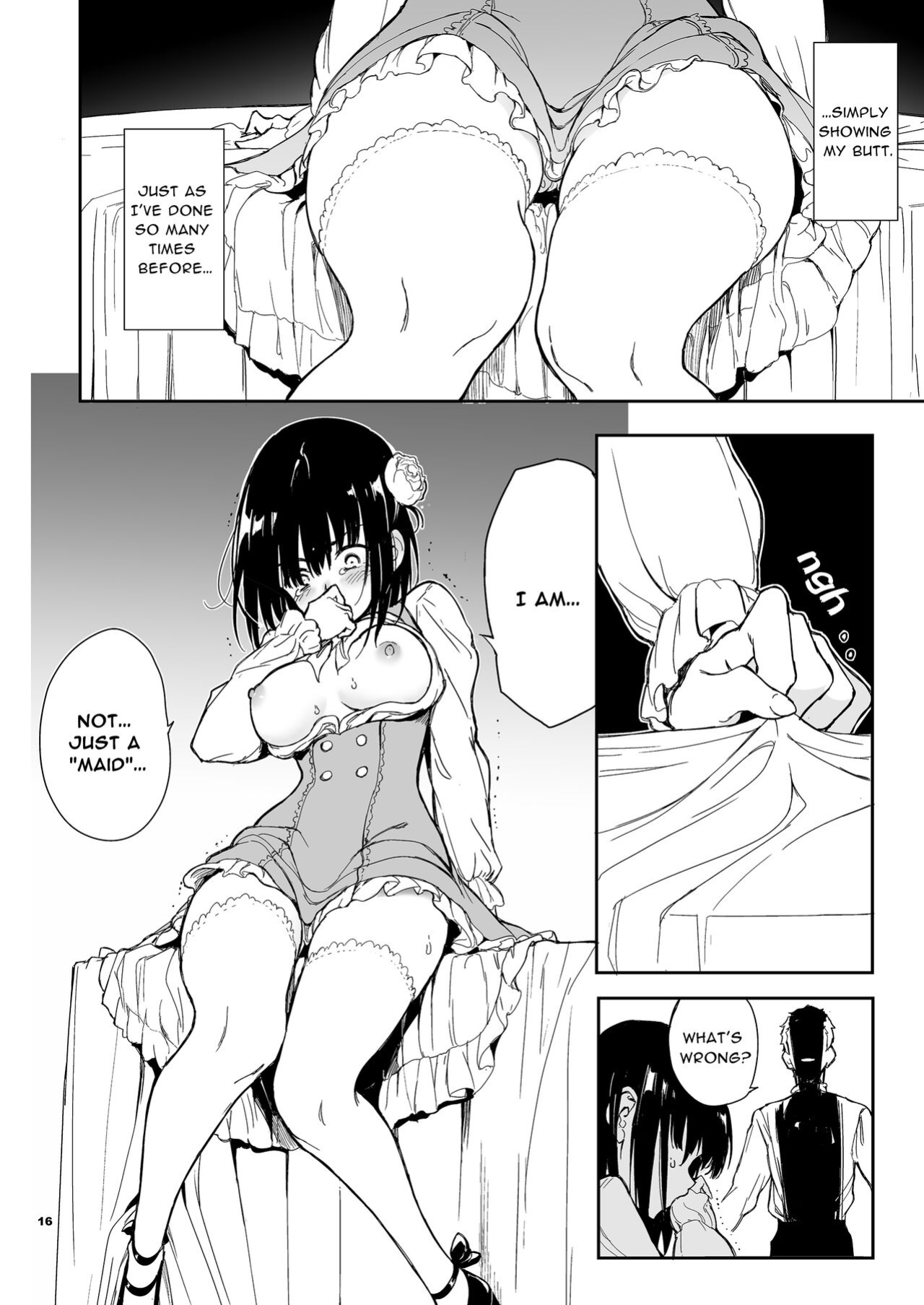 [Kyockchokyock (Kyockcho)] Maid Kyouiku. 5 -Botsuraku Kizoku Rurikawa Tsubaki [midori]