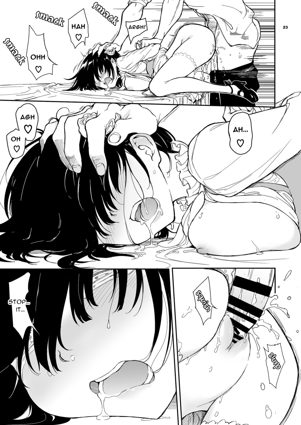 [Kyockchokyock (Kyockcho)] Maid Kyouiku. 5 -Botsuraku Kizoku Rurikawa Tsubaki [midori]