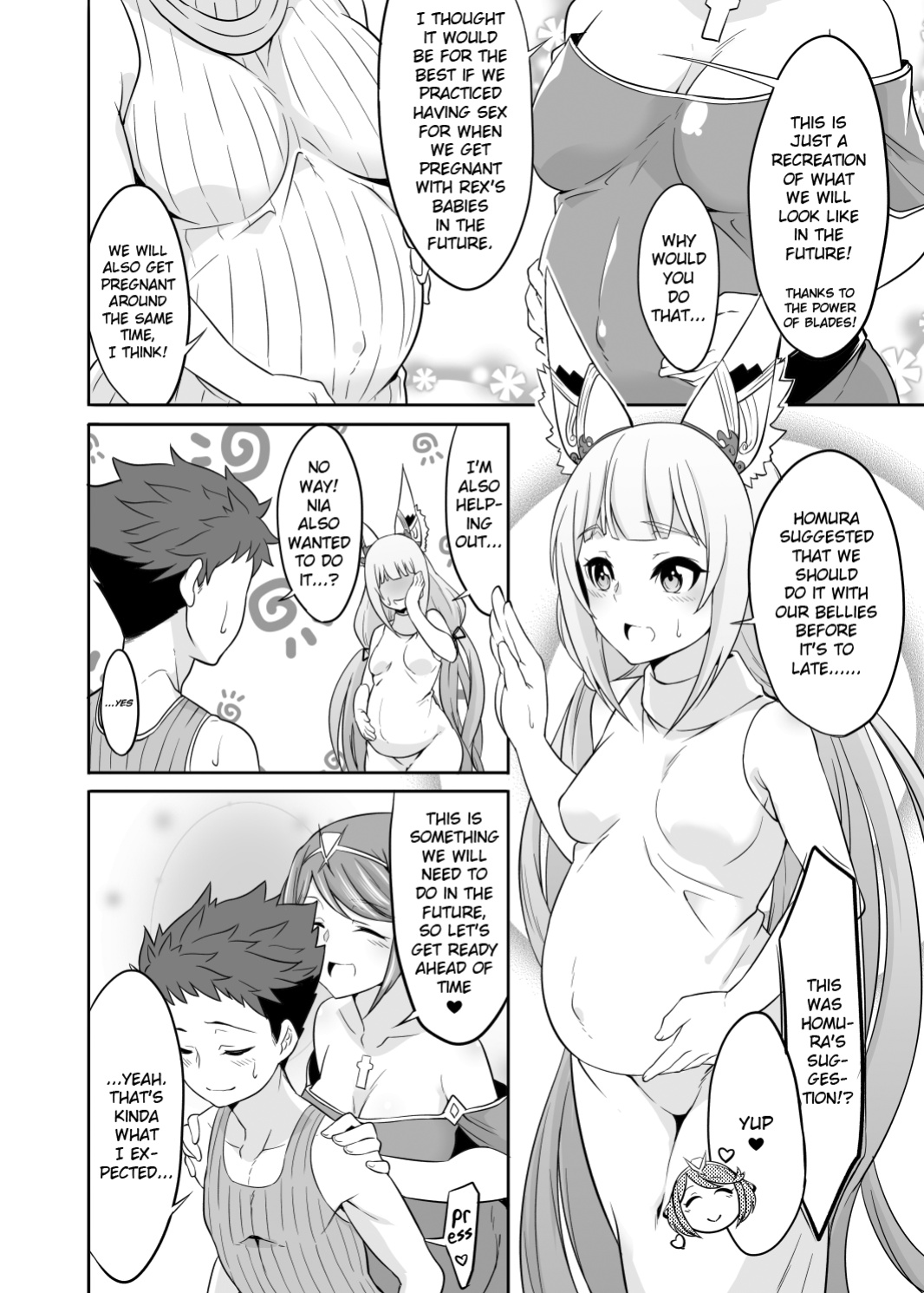 [Shiroi Yami (k-you)] Family Project X (Xenoblade Chronicles 2) [Saki-Kotowari]
