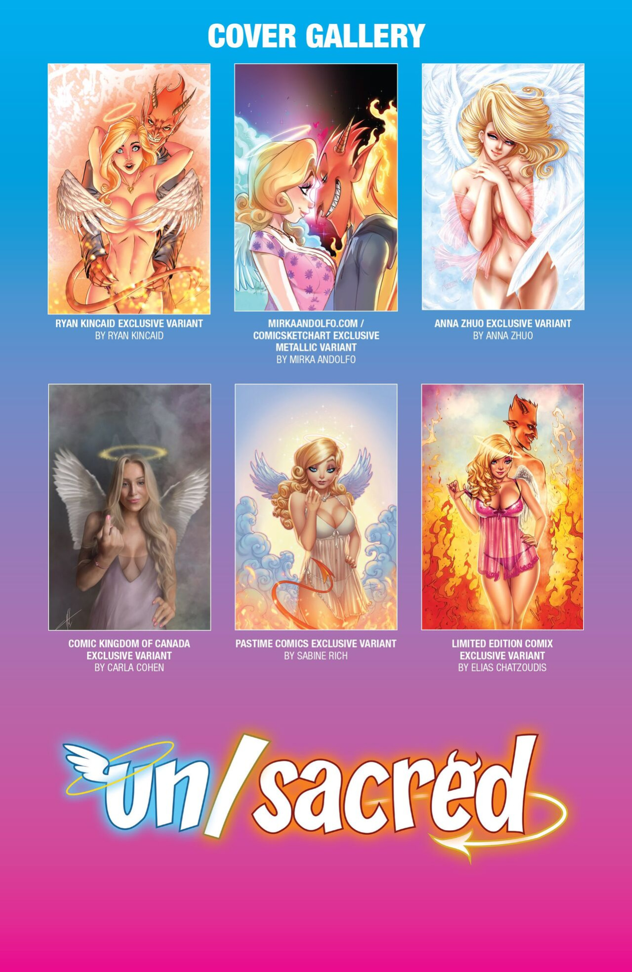 Un/Sacred by Mirka Andolfo Issue 1 of 7