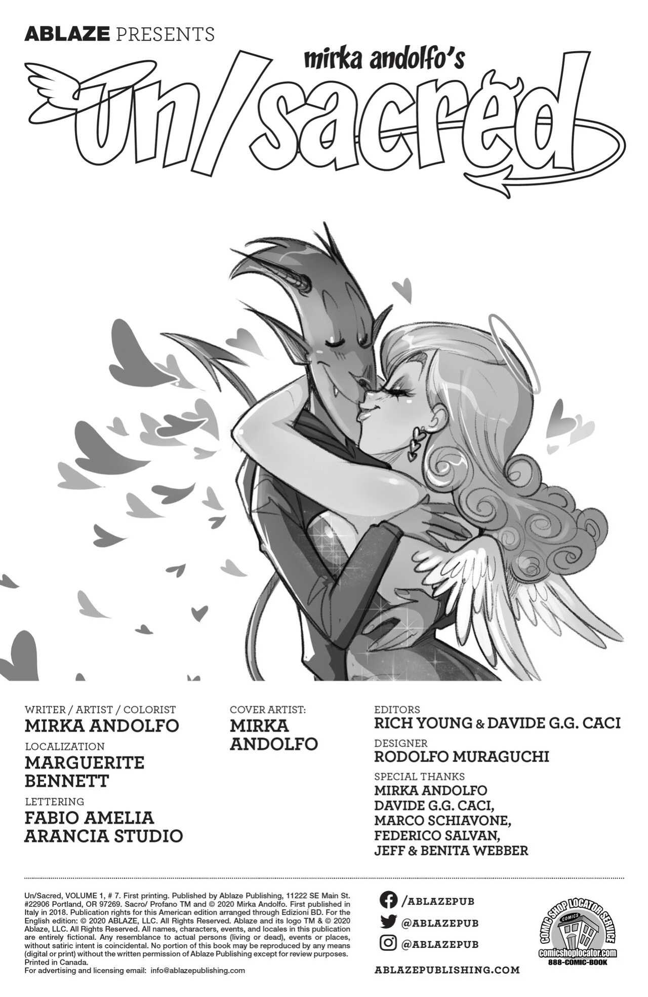 Un/Sacred by Mirka Andolfo Issue 7 of 7