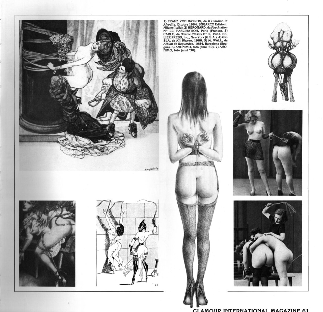 Glamour International Magazine no.13 March 1989