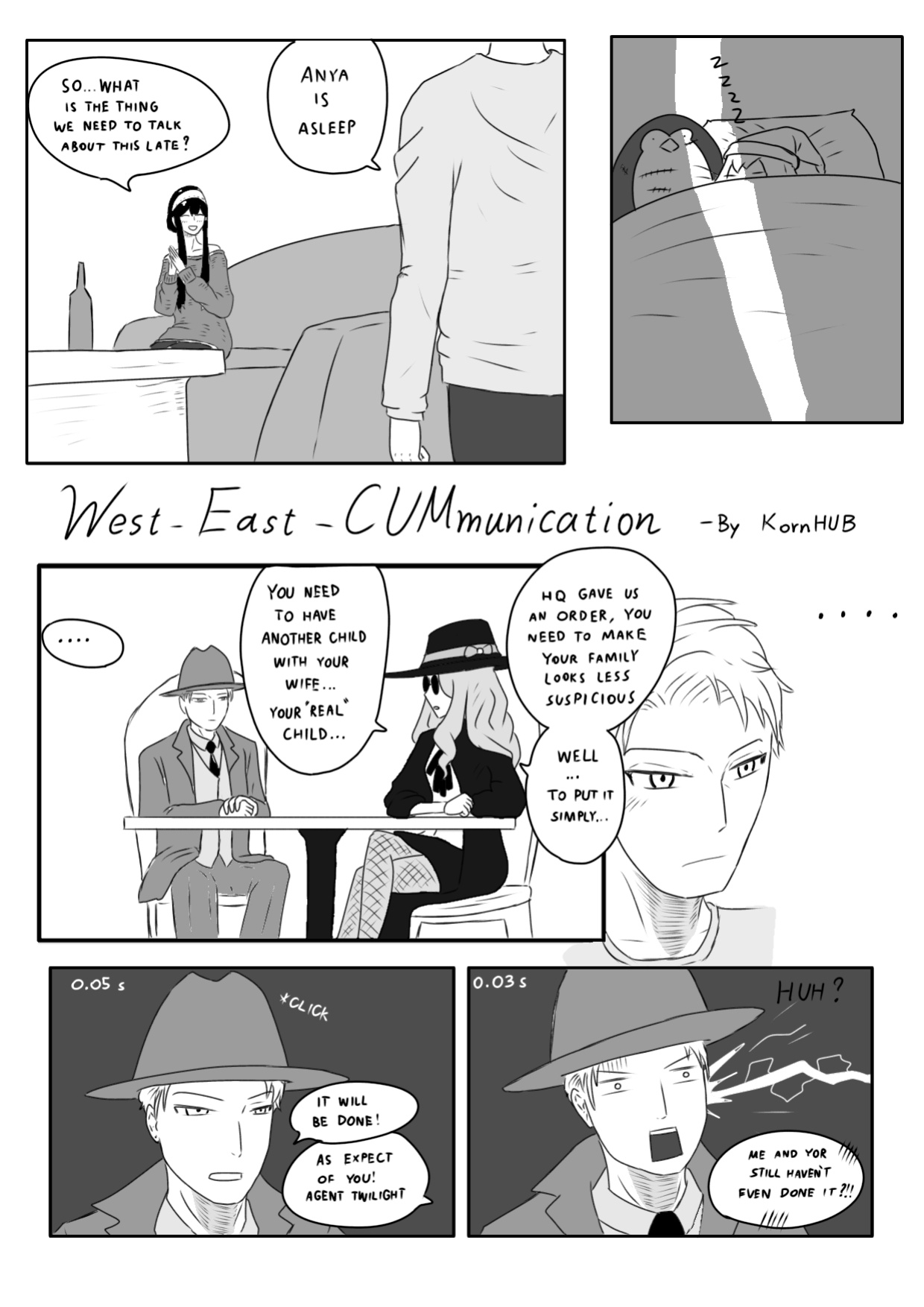 West-East CUMmunication (Spy X Family)