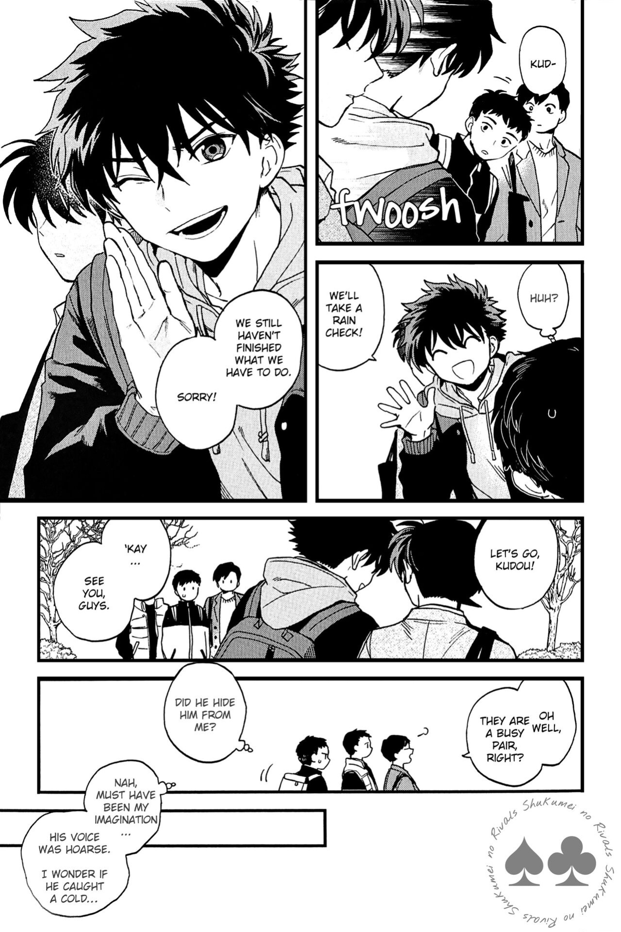 (Himitsu no Ura Kagyou 23) [LOG (M2GO)] Himtsu wa Amai (Detective Conan) [Shukumei no Rivals]