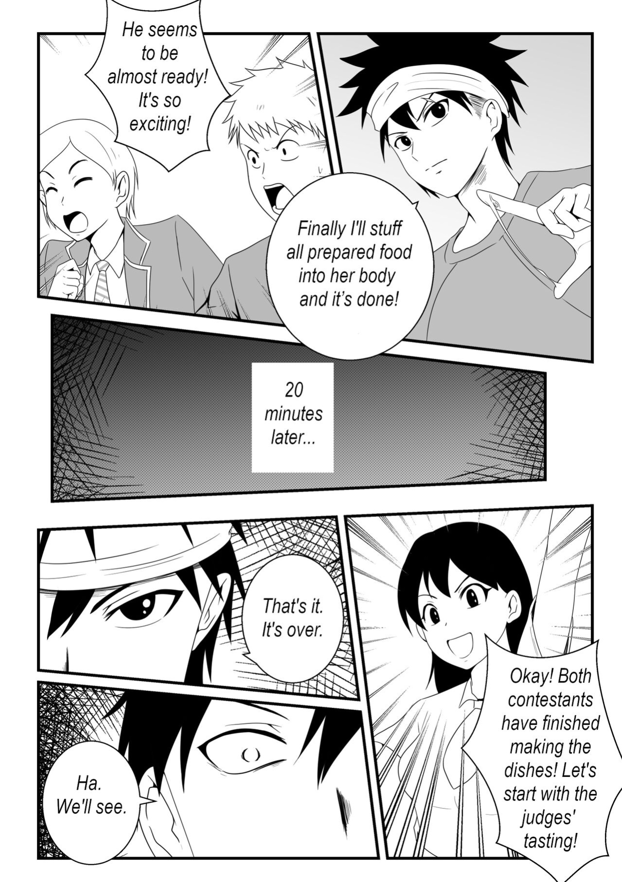 [fyxfd] Food Wars! The female body 1