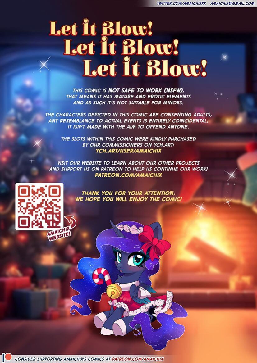 [Amaichix] Let it Blow! Let it Blow! Let it Blow! (My Little Pony Friendship Is Magic)