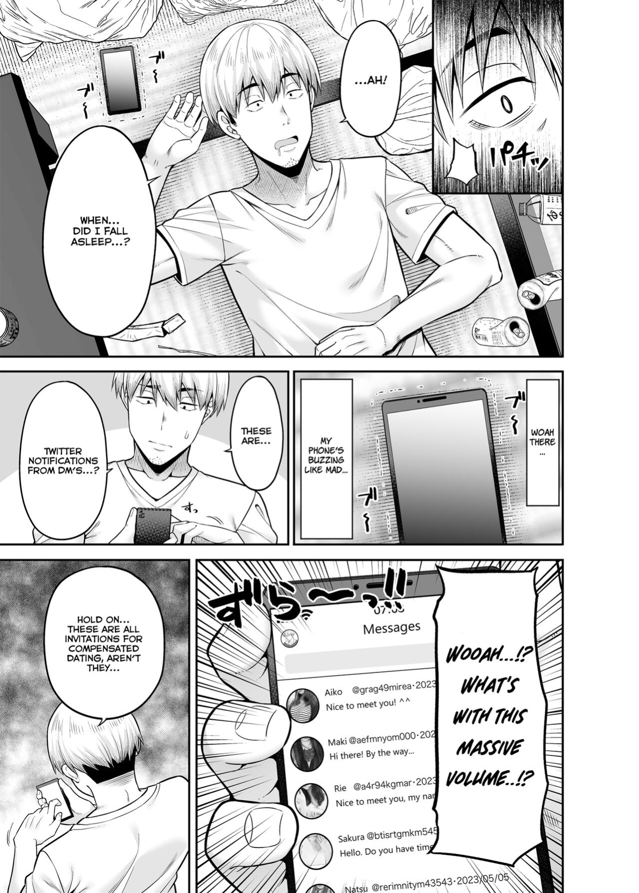 [Fujiya (Nectar)] Gyakuten Enkou ~Ore ga Kawareru Sekai~ | Reversed Compensated Dating ~A World Where I Get Bought~
