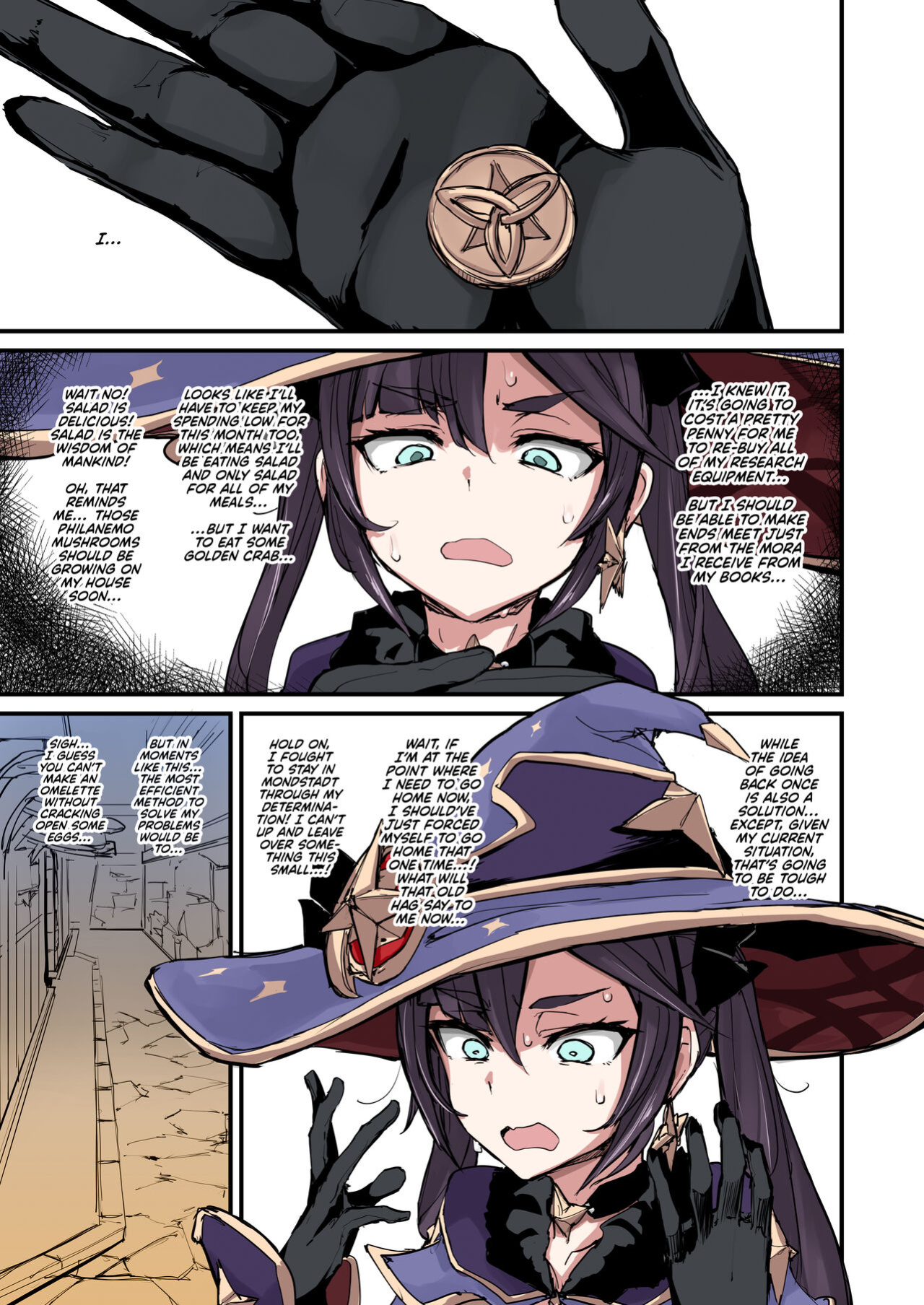 [K2 Manhole (P)] Asstrologic (Genshin Impact) [Kyuume + Sloppy Seconds] [Colorized] [Satansoft] [Uncensored]