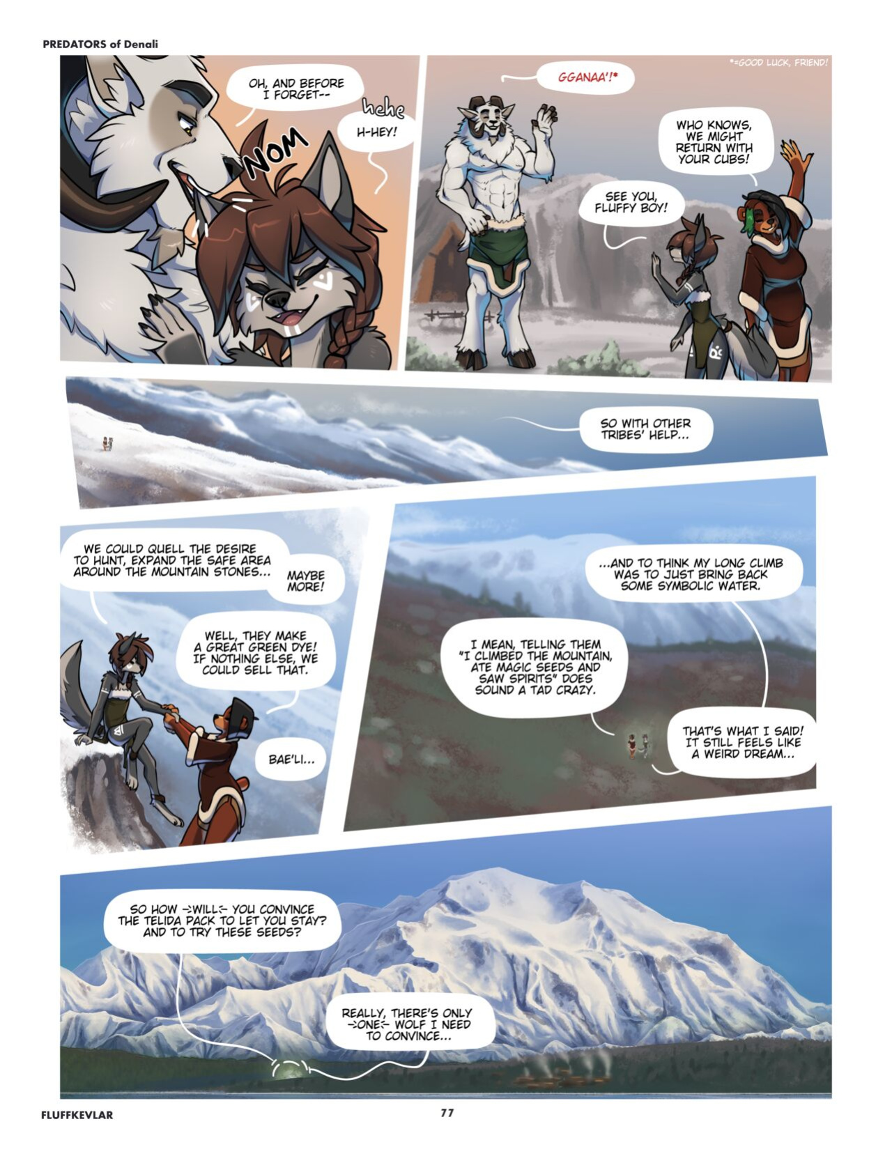 [Fluff-Kevlar] Predators of Denali (W/ Extras)