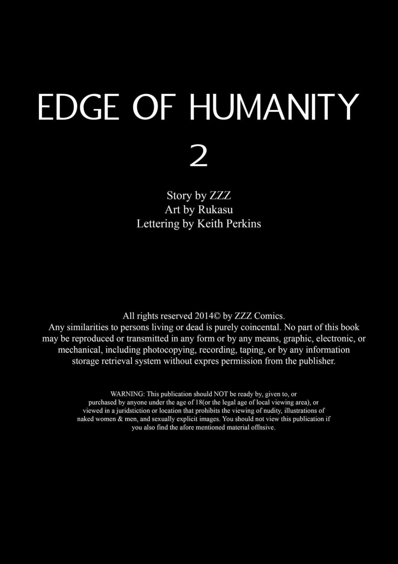 ZZZ Comics - Edge of Humanity