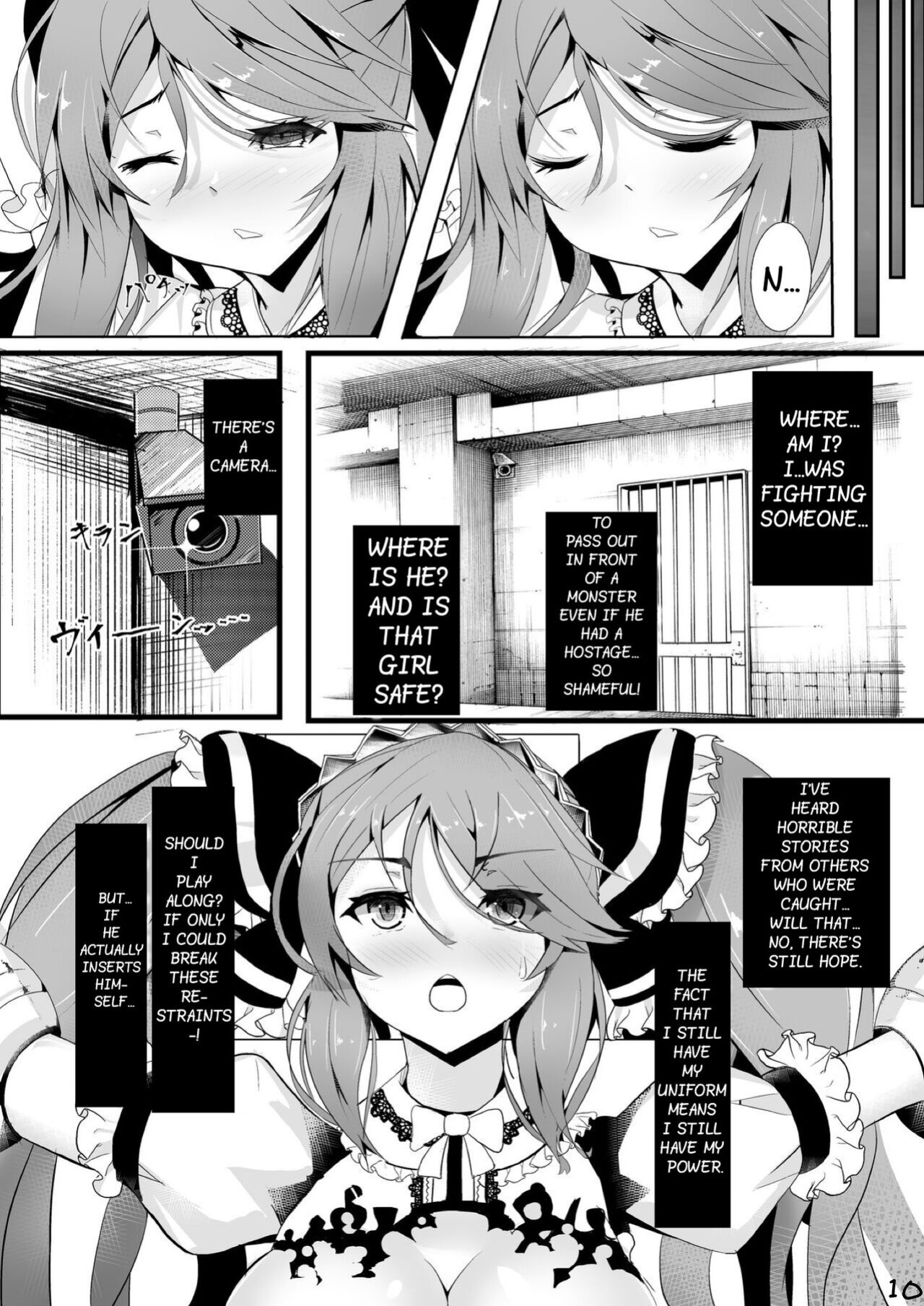 [uniuni (Sukenyan)] Mahou Shoujo VS Kikaikan Choukyou | Magical Girl VS Machine Rape Training