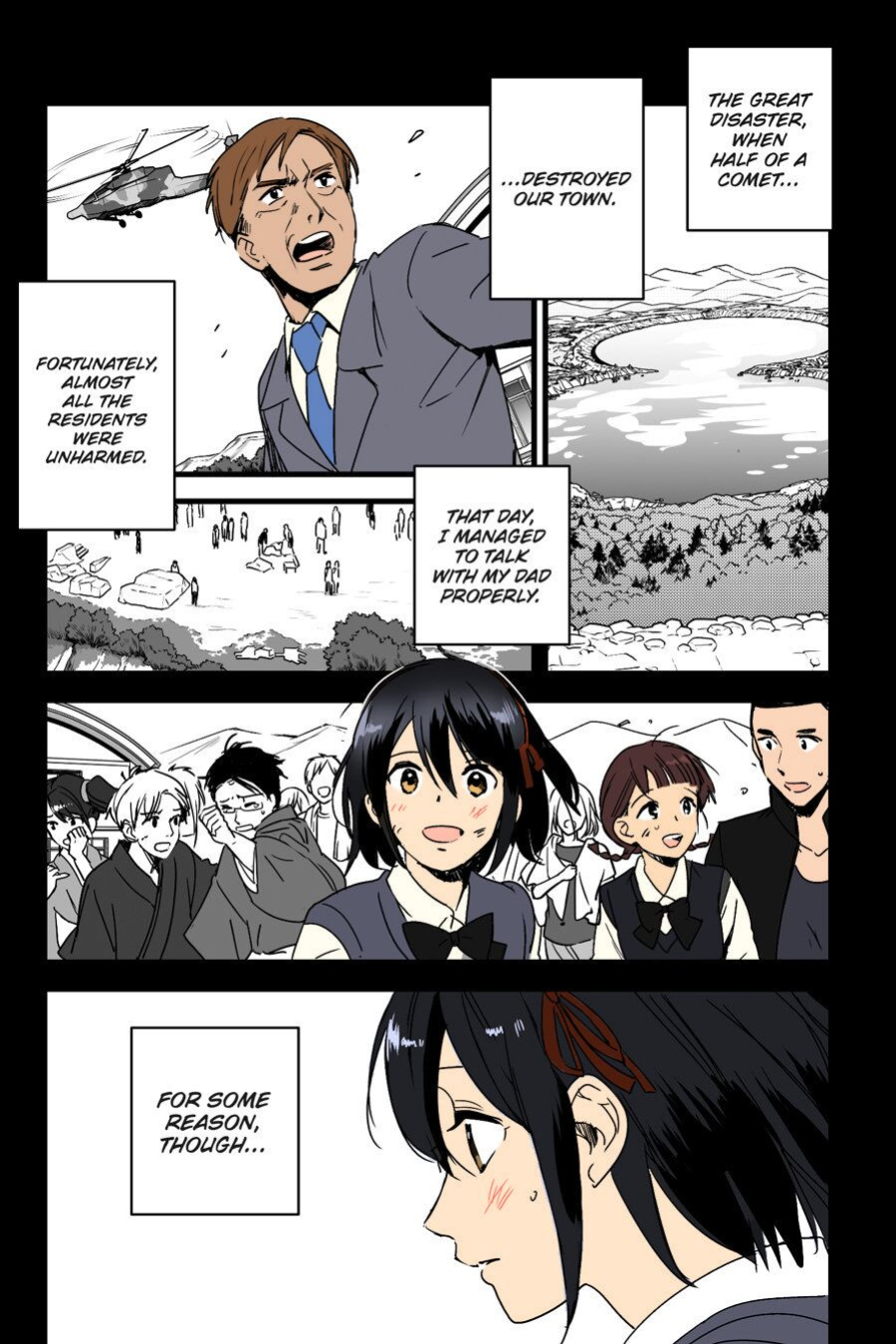 Mitsuha ~Netorare~ 1-9 (Kimi no Na wa.) [Syukurin] (Colorized by mikakucoloring) [Colorized]