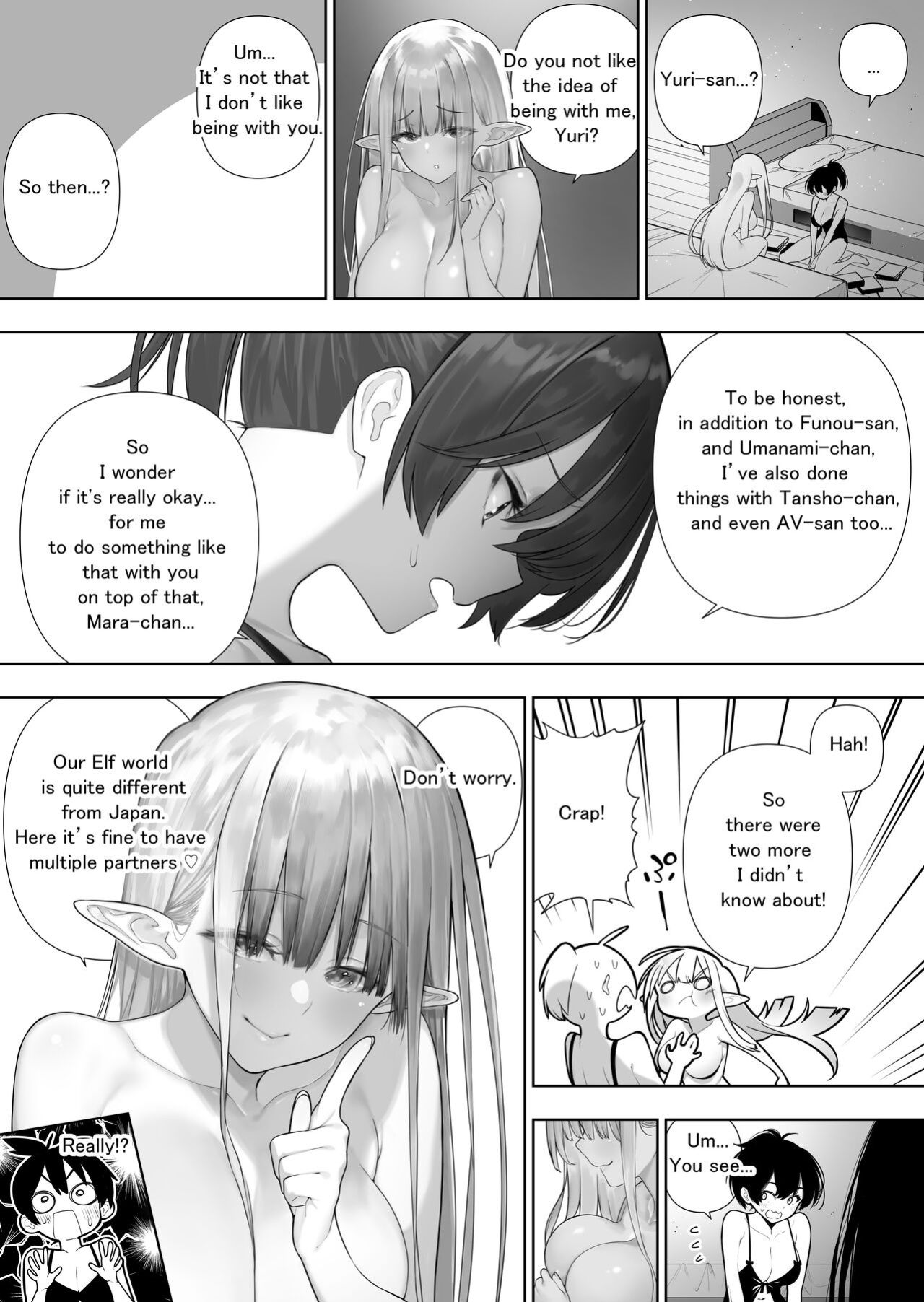 [Kawakami Masaki] Futanari no Elf