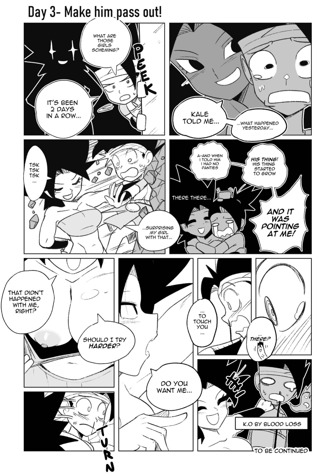 [Navietta] Teasing Cabba (Dragon Ball)